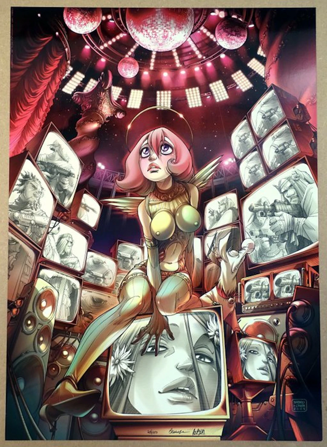Barbucci, Alessandro et Canepa, Barbara - 1 Offset Print - Sky-Doll - 2006