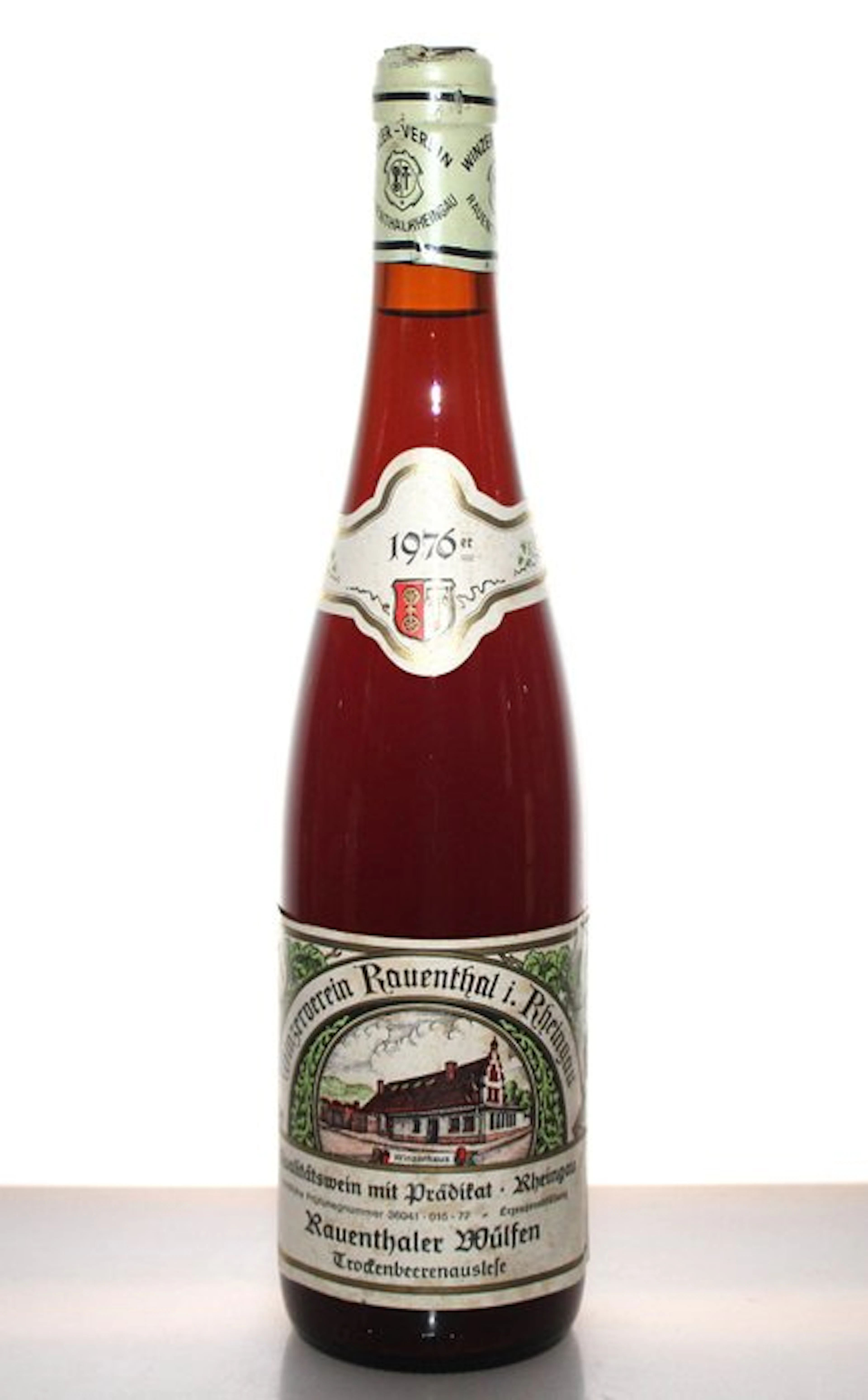 1976 Trockenbeerenauslese Rauenthaler Wülfen Riesling...