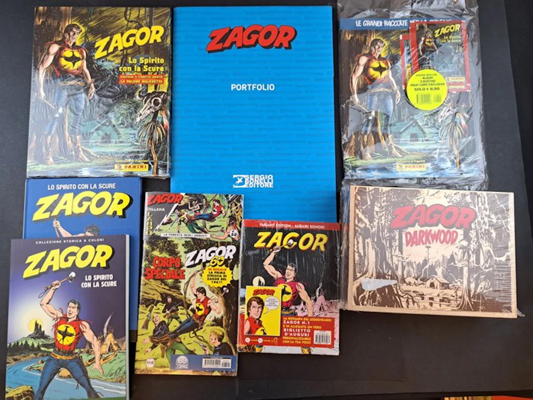 Zagor: Figurine e Altri Fuori Collana - 6 Comic