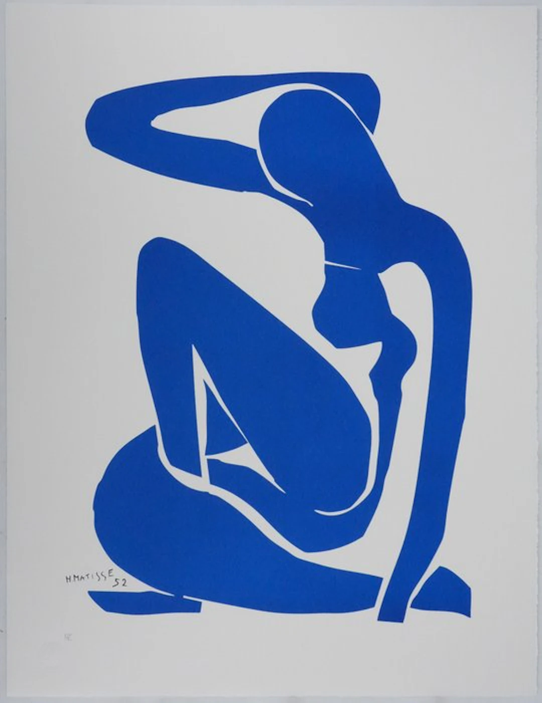 Henri Matisse (1869-1954) - Nu bleu assis