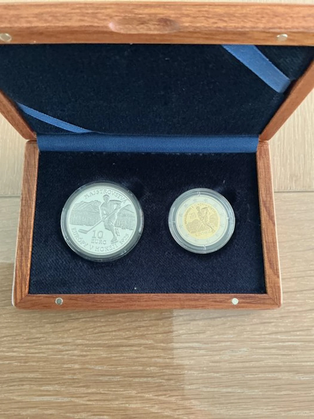Slovakia. Proof Set 2025 "Hockey Championship" Proof (No reserve price)