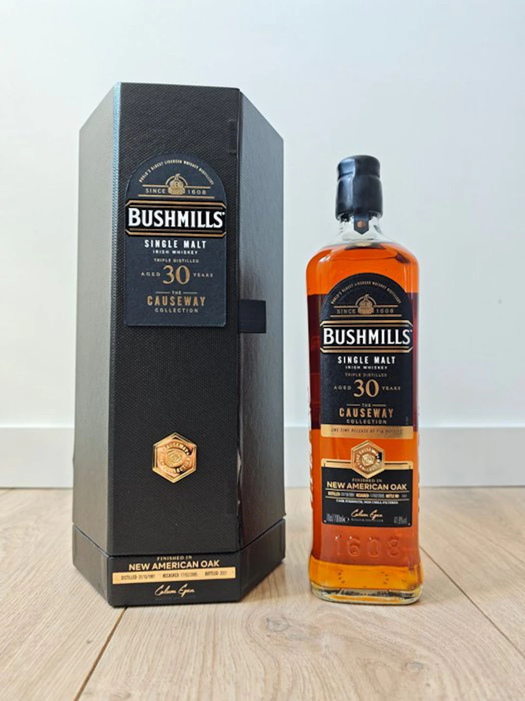 Bushmills 1991 30 years old The Causeway Collection - New...