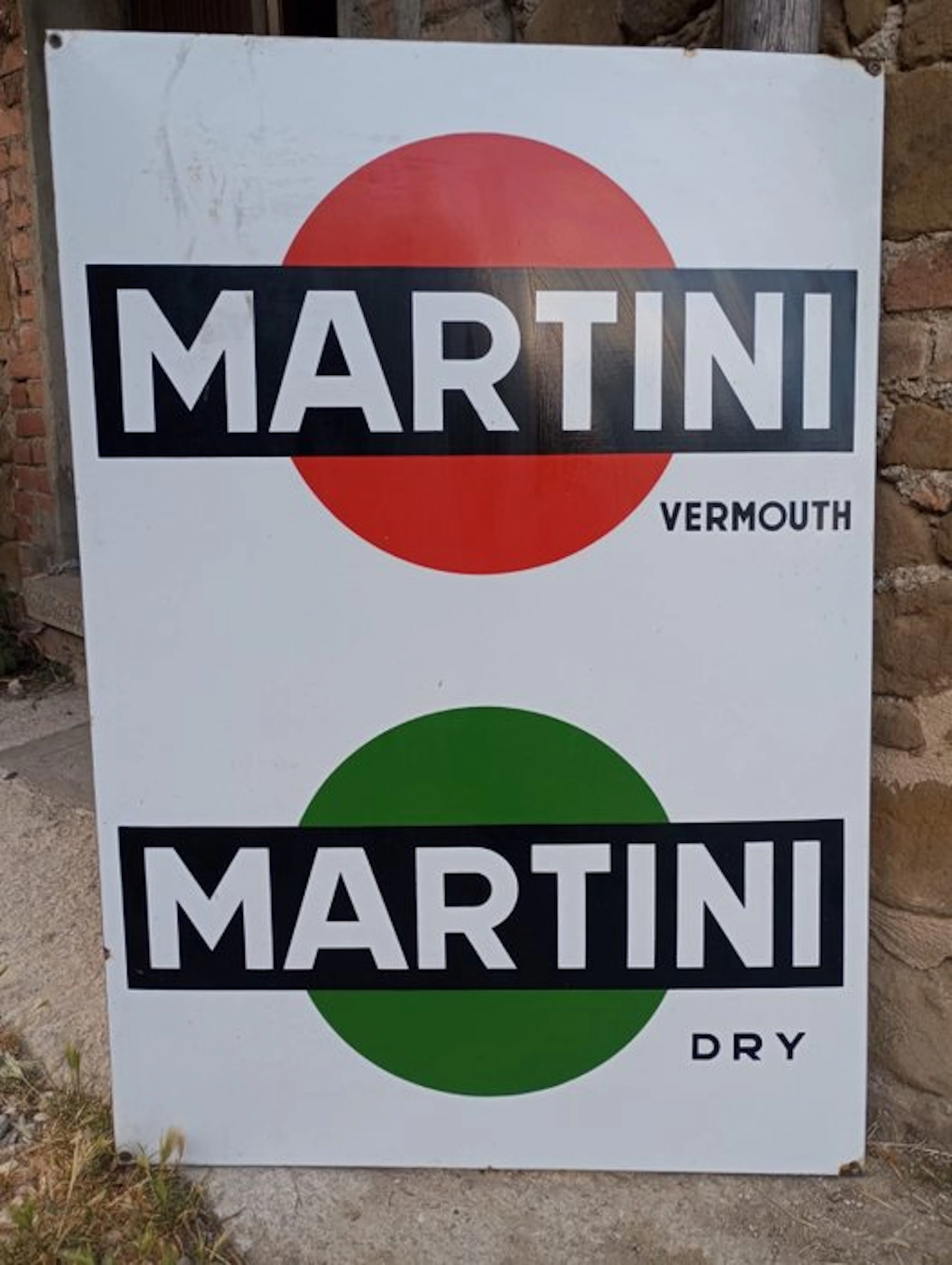 Martini - Original Martini & Rossi sign from 1958...