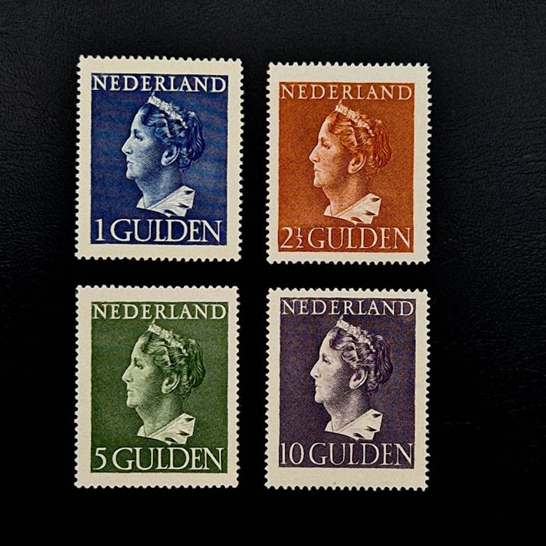 Netherlands 1940 - Queen Wilhelmina 'Konijnenburg' Gulden...