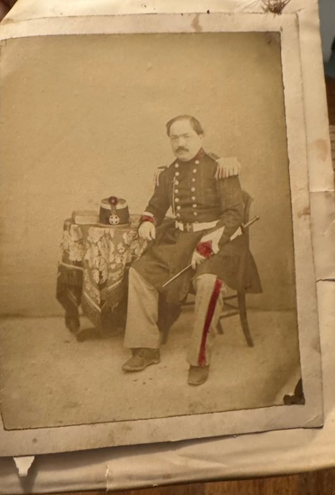 Italie – Risorgimento – Guardia Nazionale - Portrait d’un officier