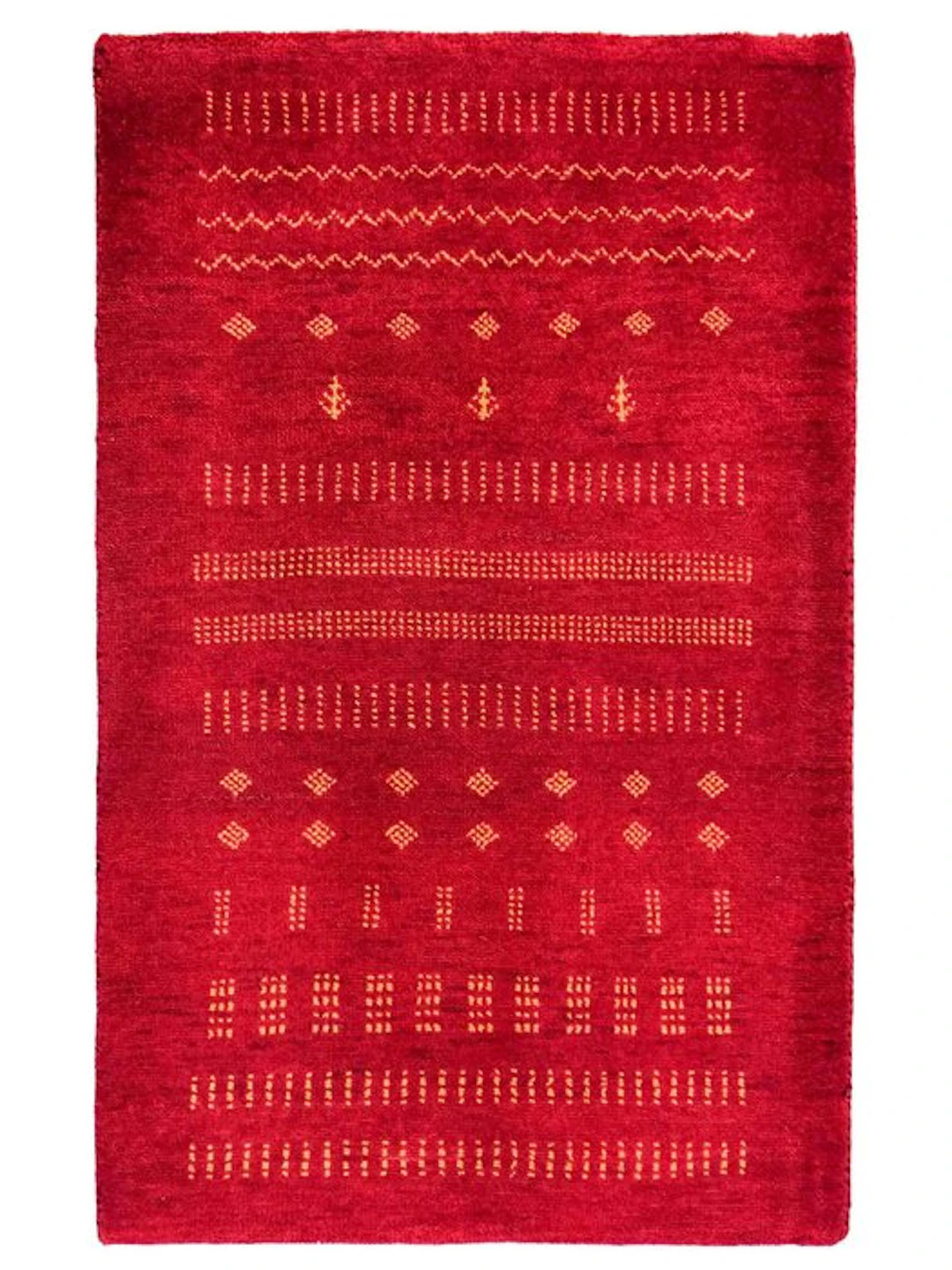 Gabbeh - Rug - 93 cm - 62 cm - Hand-knotted from wool