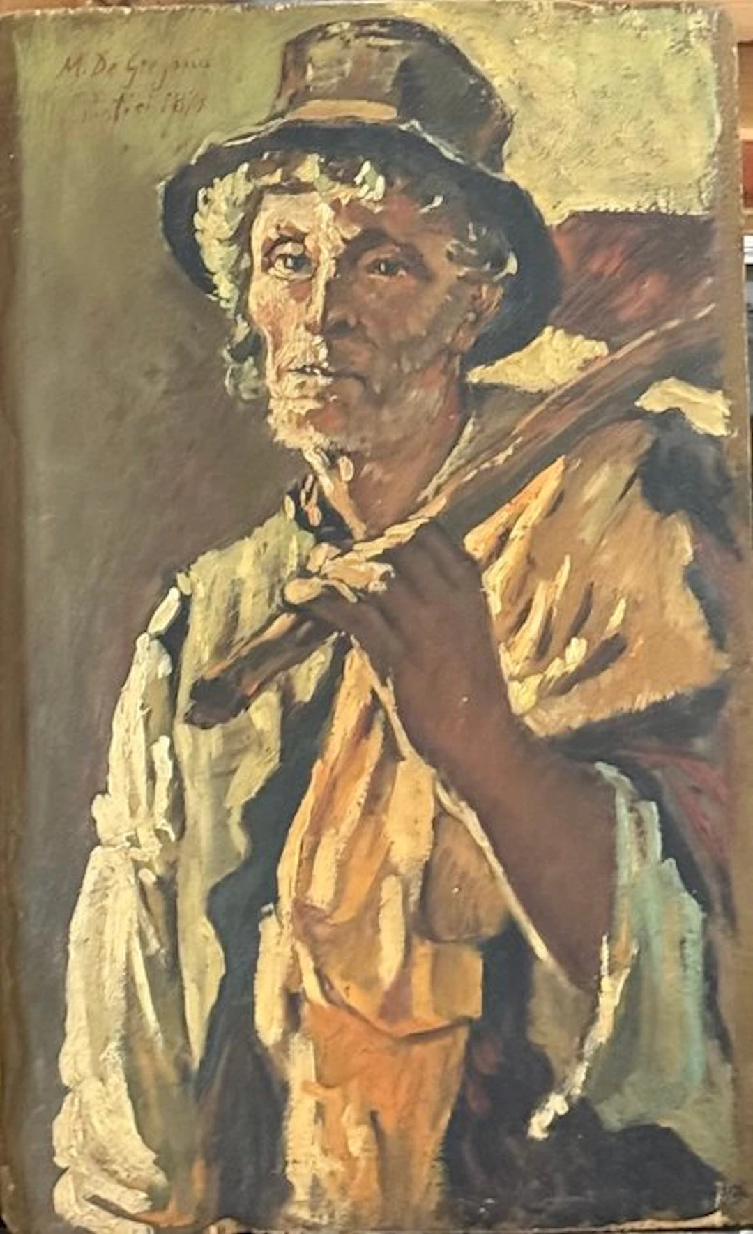 Marco de Gregorio (1829-1876) - Vecchio Contadino