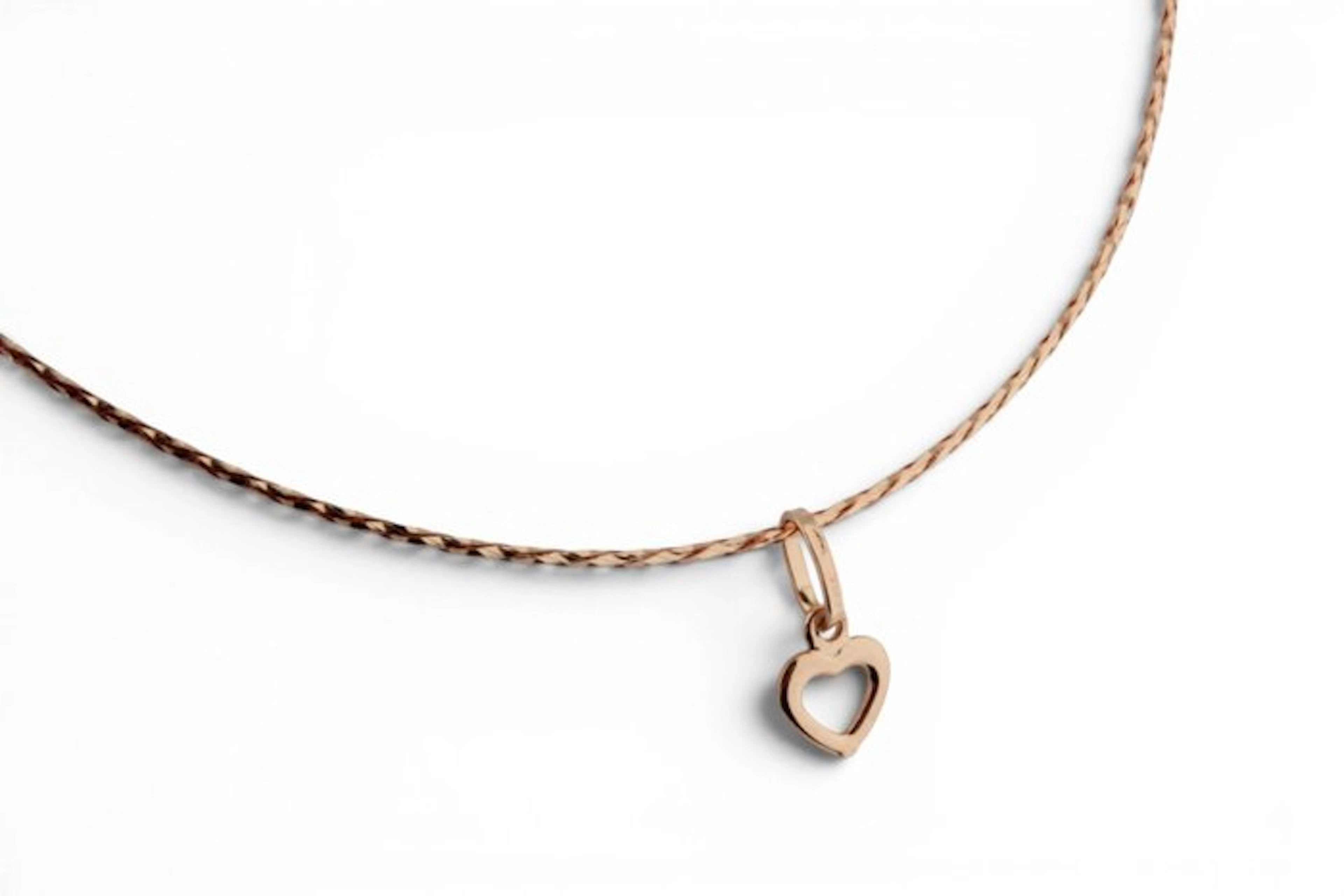 Necklace with pendant - 18 kt. Rose gold