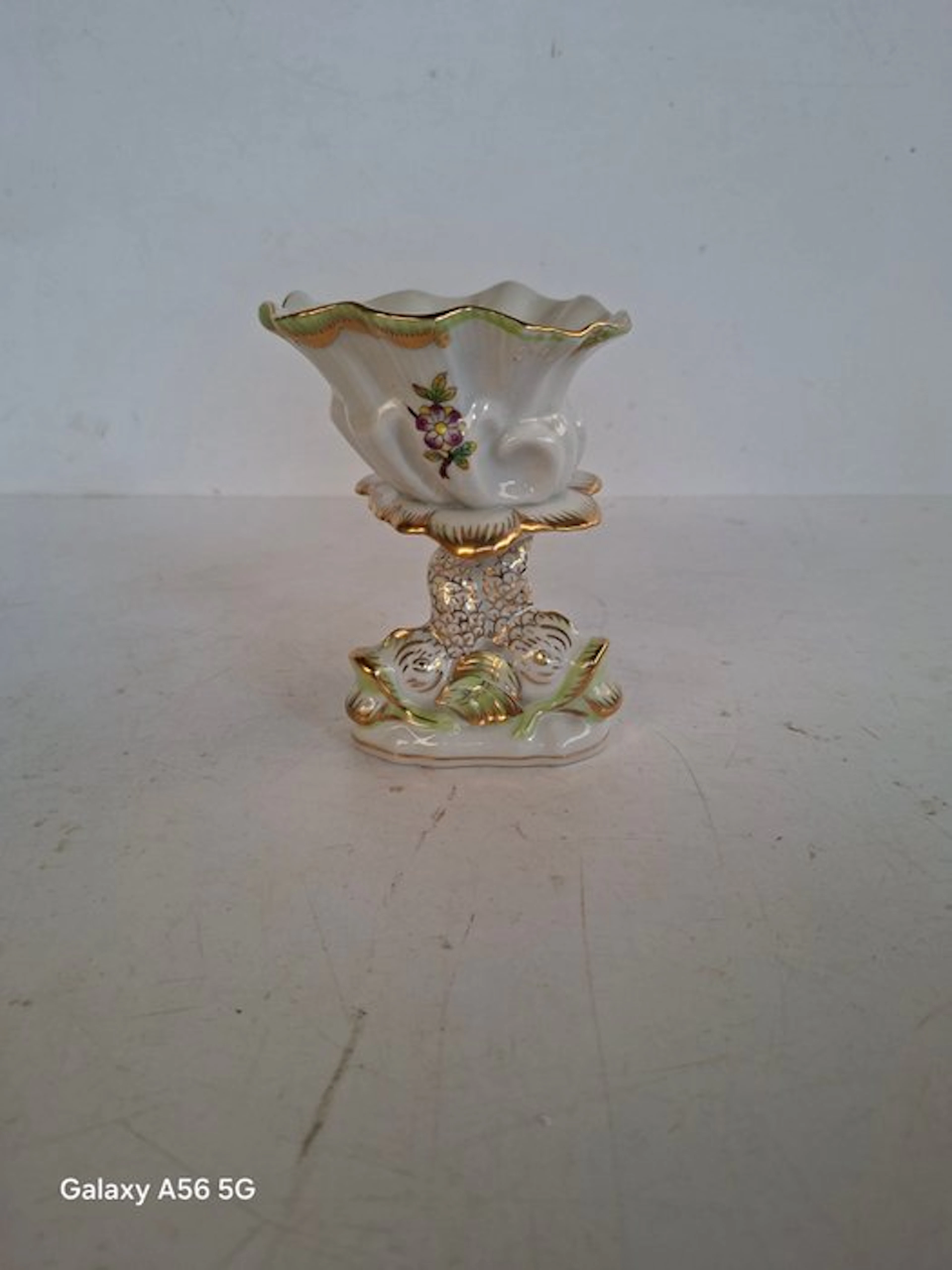 Herend - Vase - Porcelain - Cake stand or vase