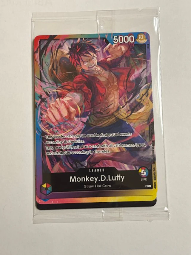 Bandai Sealed card - One Piece - Monkey D