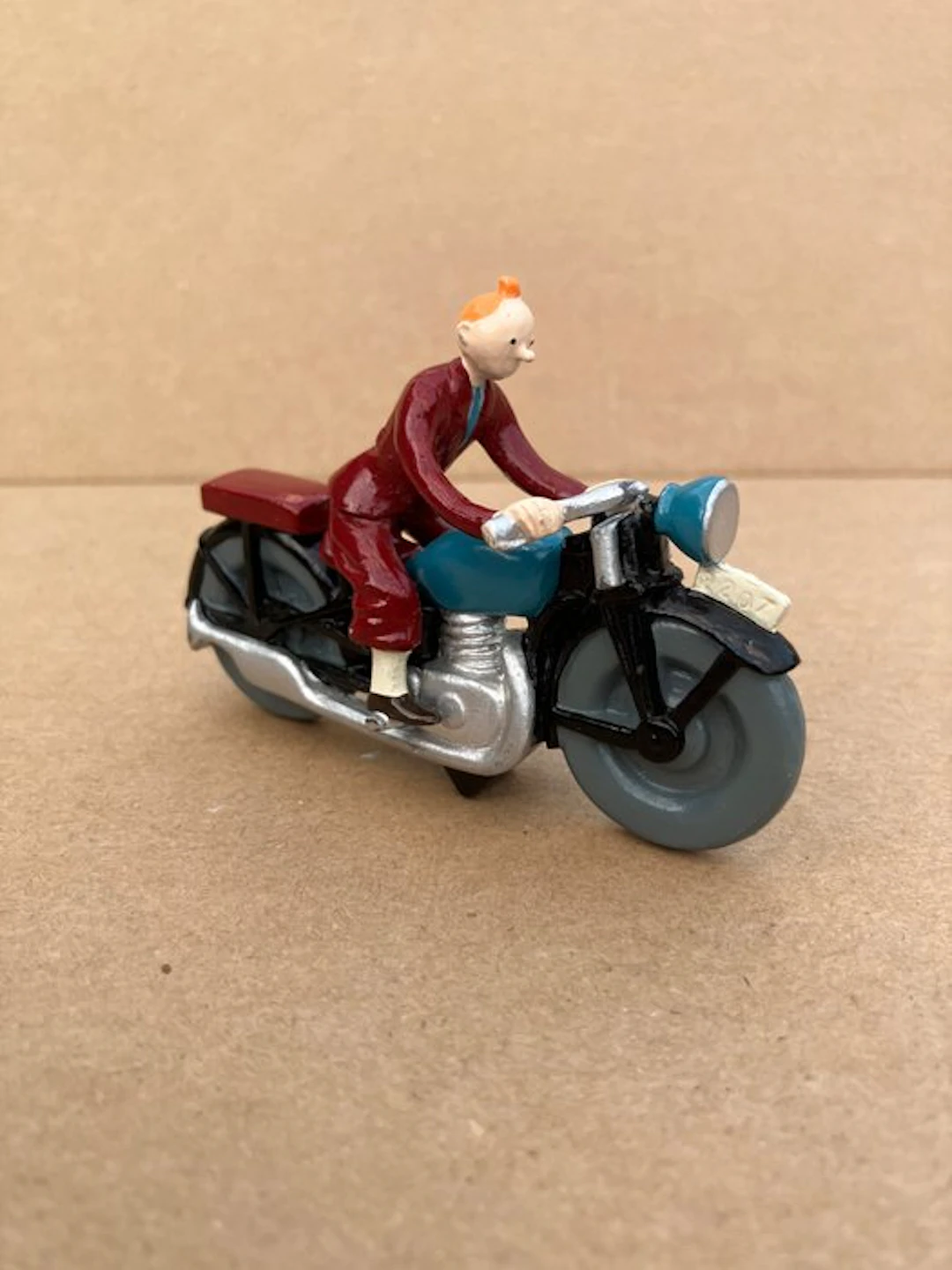 PIXI Paris - Tintin - 1 - Tintin à moto - Réf Pixi 4512