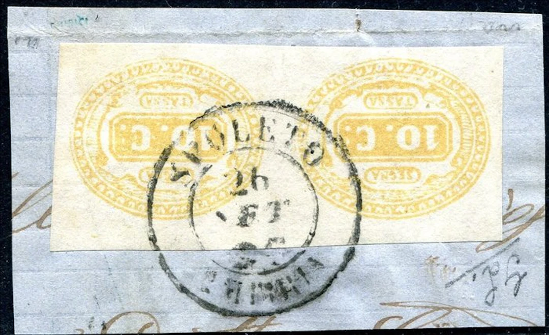 Italy Kingdom 1863 - Tax stamp