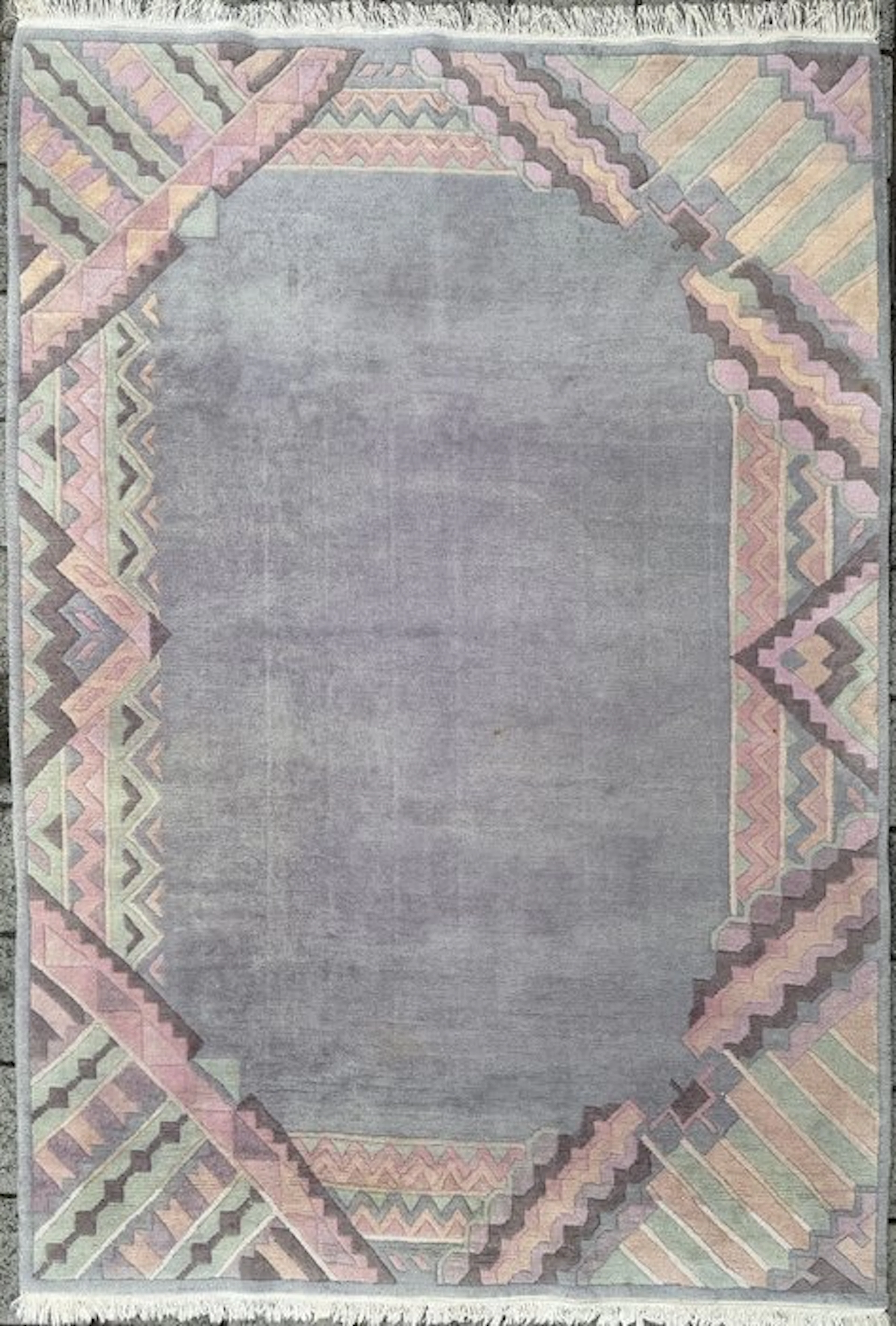 Nepal modern rug - cleaned - hand-knotted - wool - Carpet - 294 cm - 203 cm