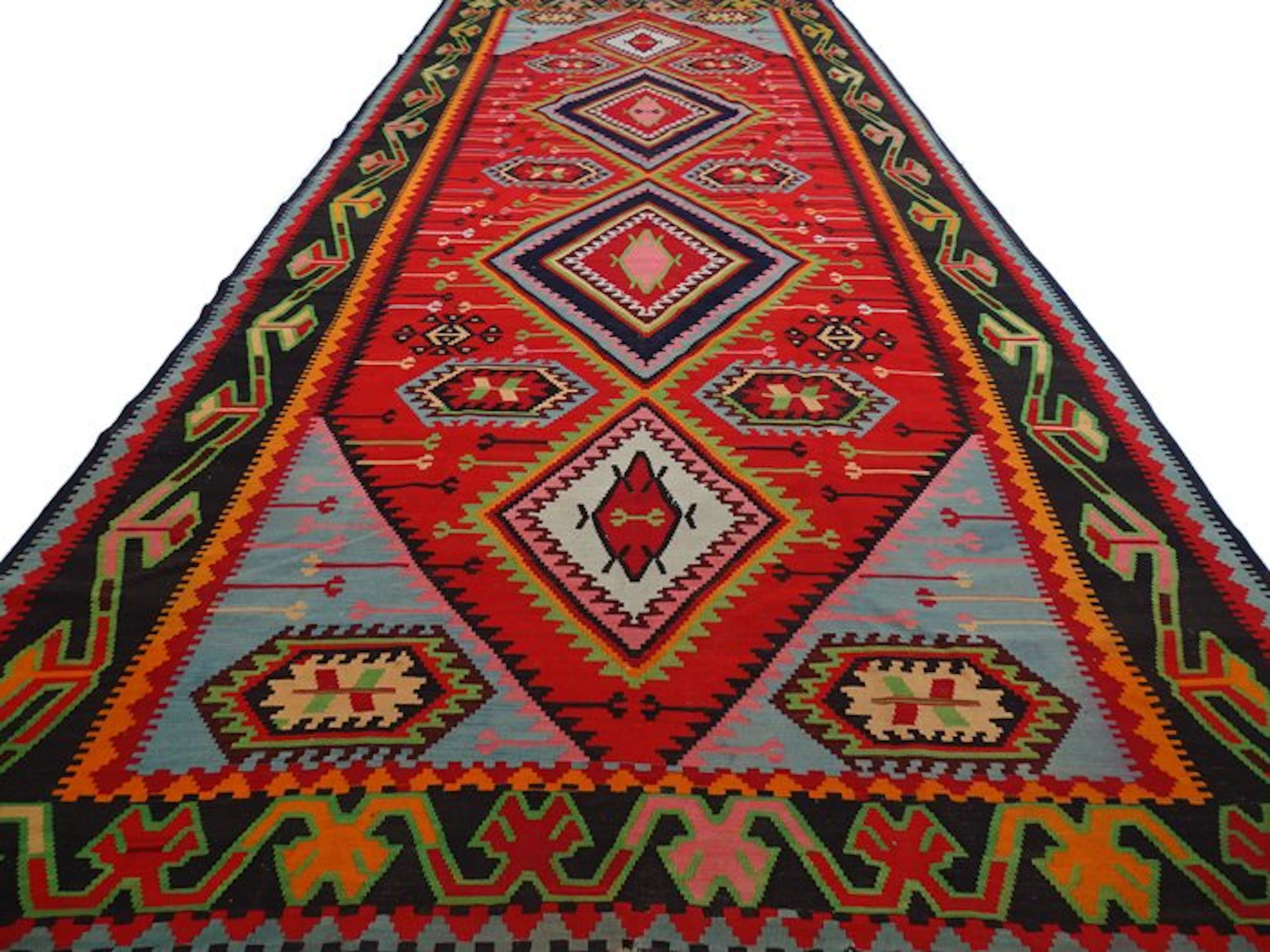 Antique XXL-Kelim - Cleaned - Rug - 501 cm - 211 cm