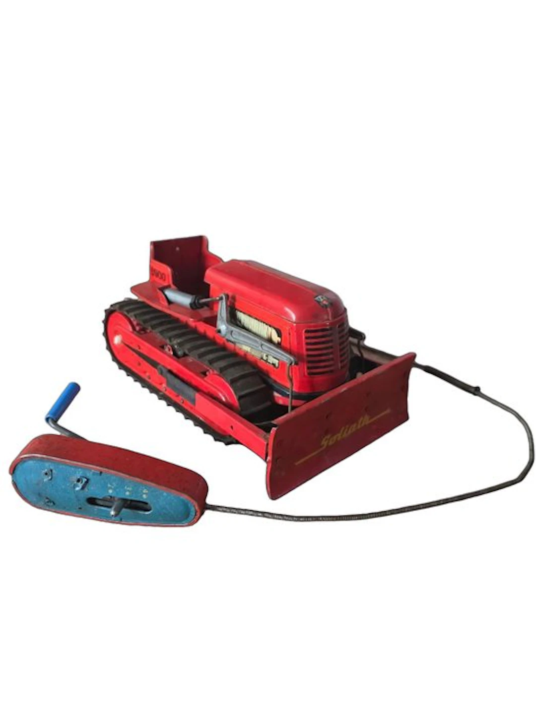 Zeldzame Arnold Goliath 6900 - Blikken Bulldozer met...