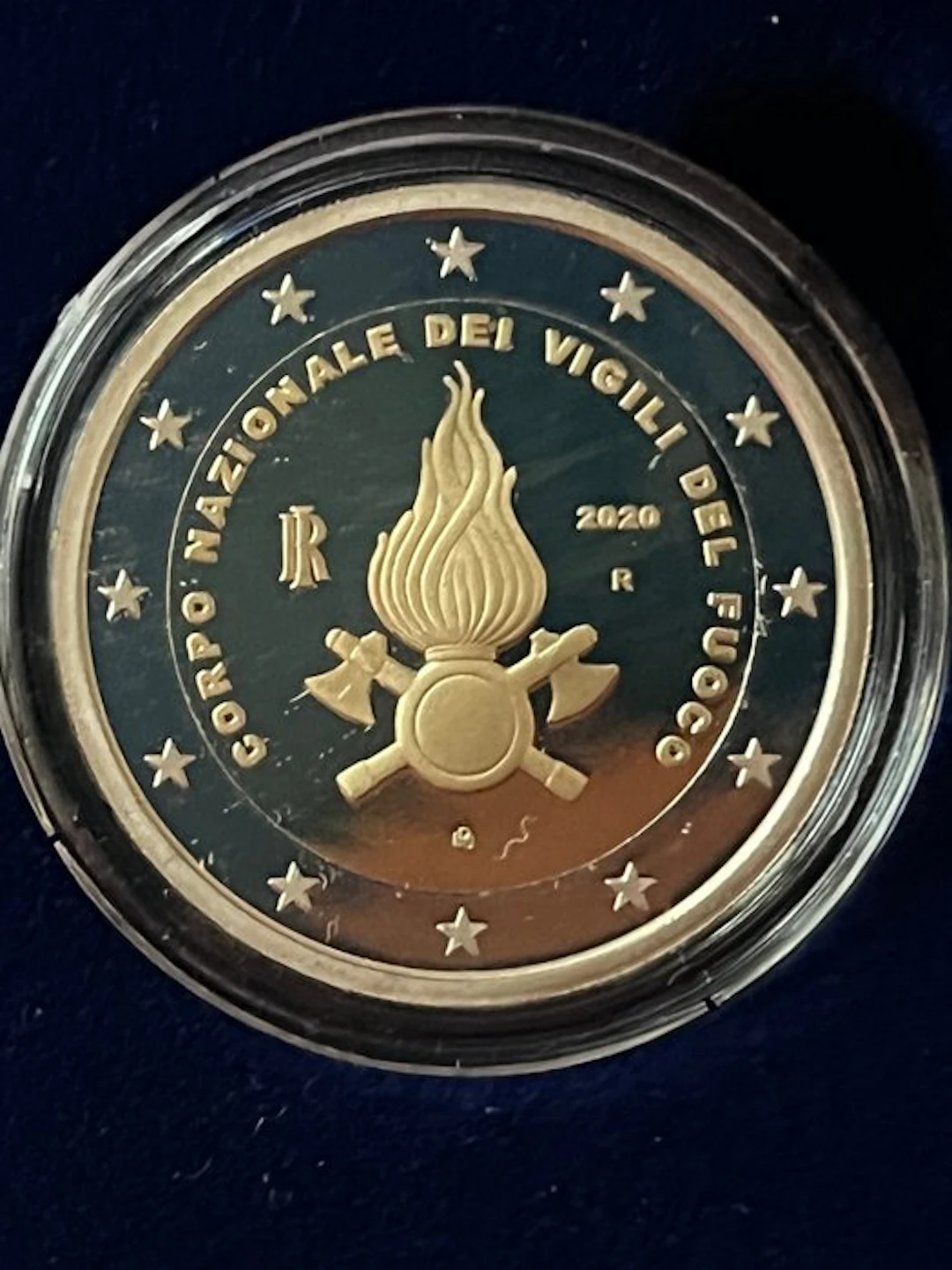 Italy. 2 Euro 2020 "Vigili del Fuoco" Proof (No reserve price)