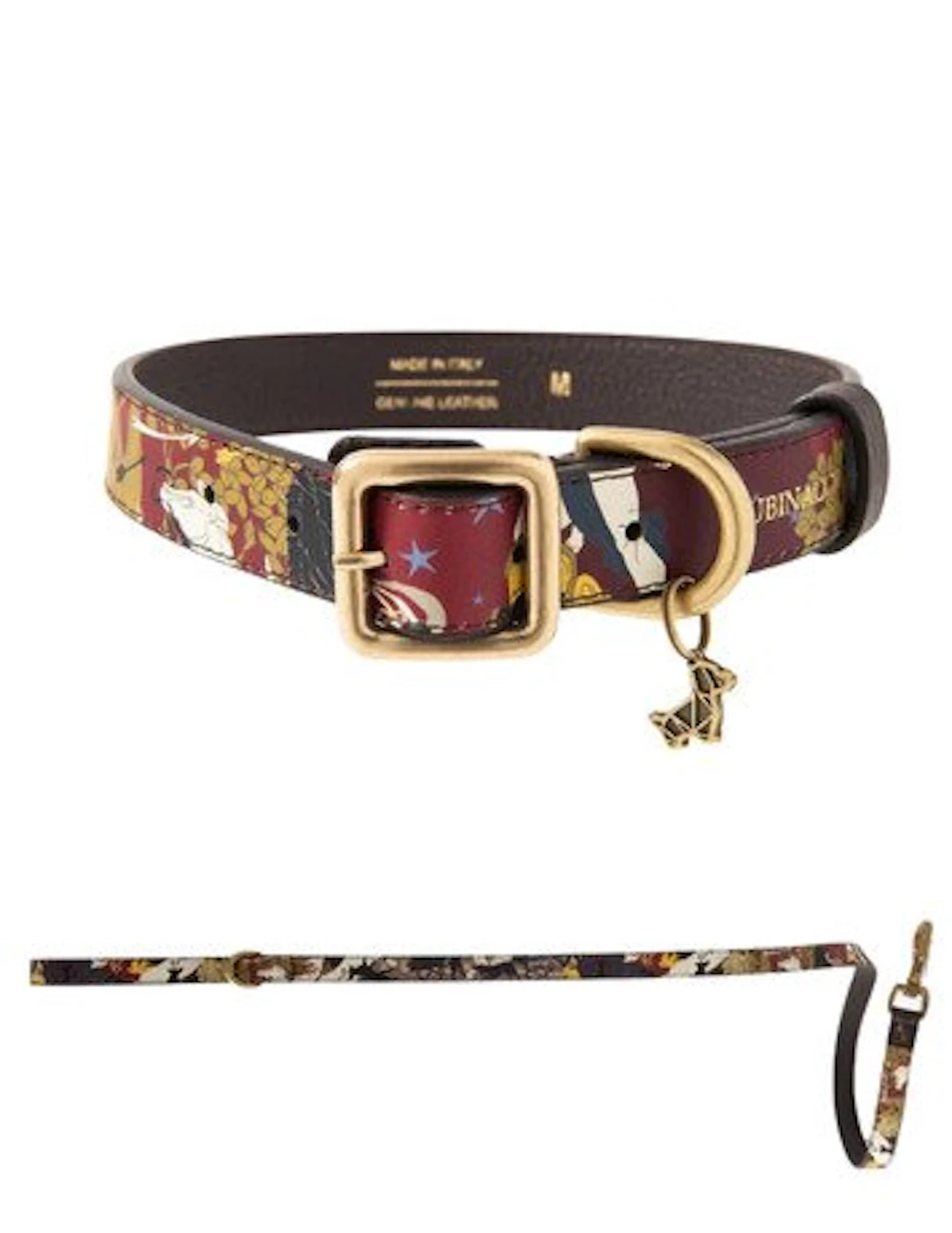 POLDO X RUBINACCI NAPOLI - Size L - Collar + Leash...