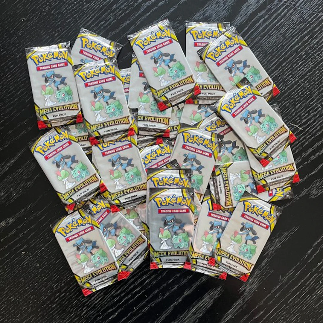 20 Booster pack MEGA EVOLUTION FUN PACK - FACTORY SEALED - UNWEIGHED