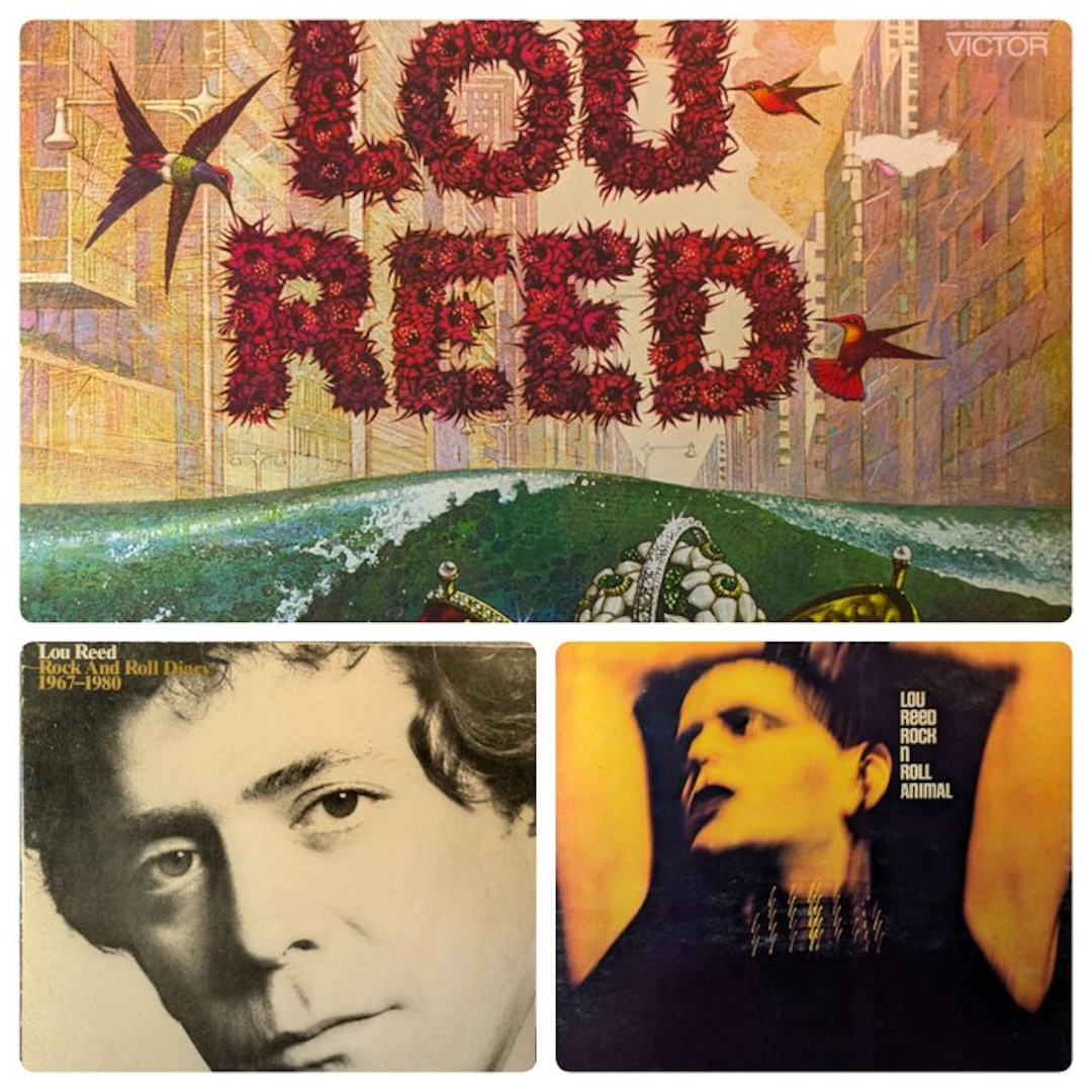 Lou Reed - 3 vinyl records - LP bundle - Rock And Roll...