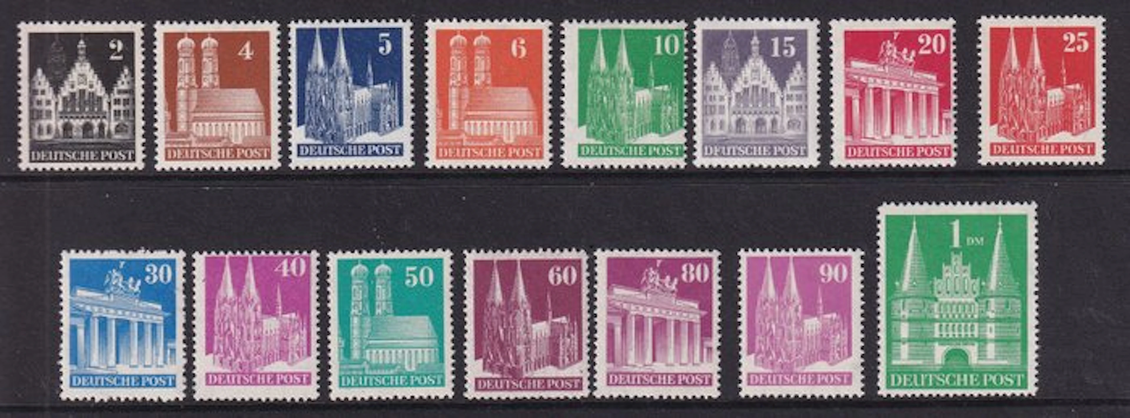 Allied Occupation - Germany (American and british zone)...