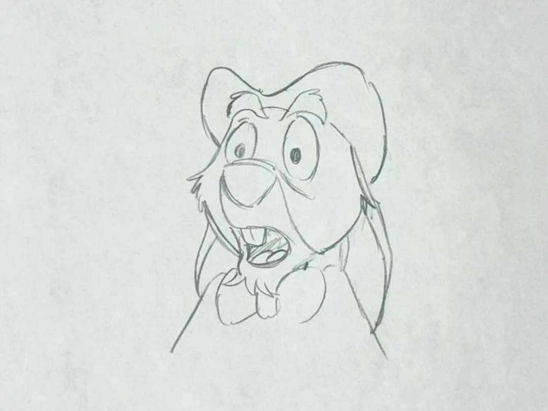 Walt Disney - Original animation drawing of Rabbit (42 x...