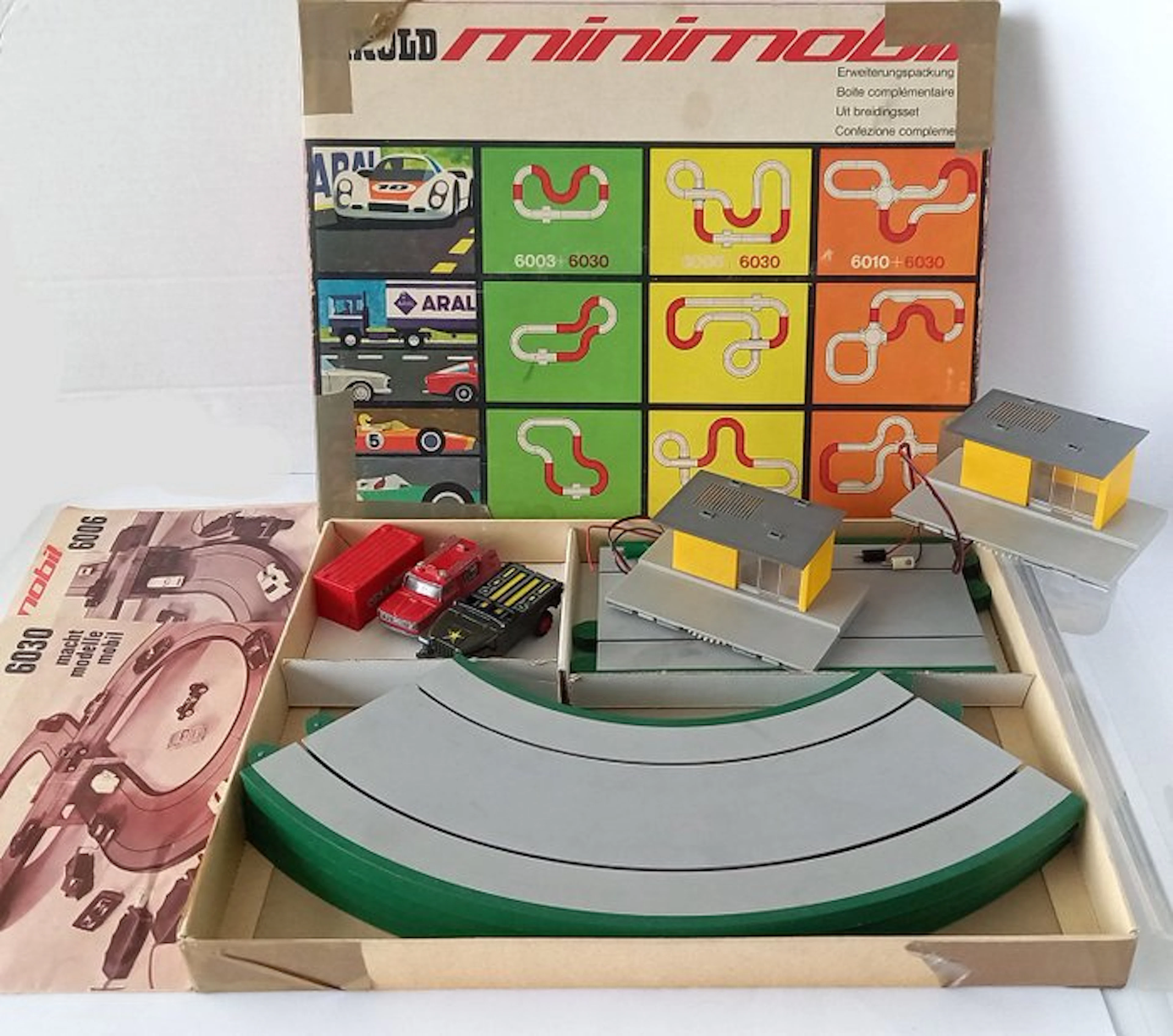 Arnold - Slot car Minimobil 6030 met uitbreiding - 1960-1970 - Germany