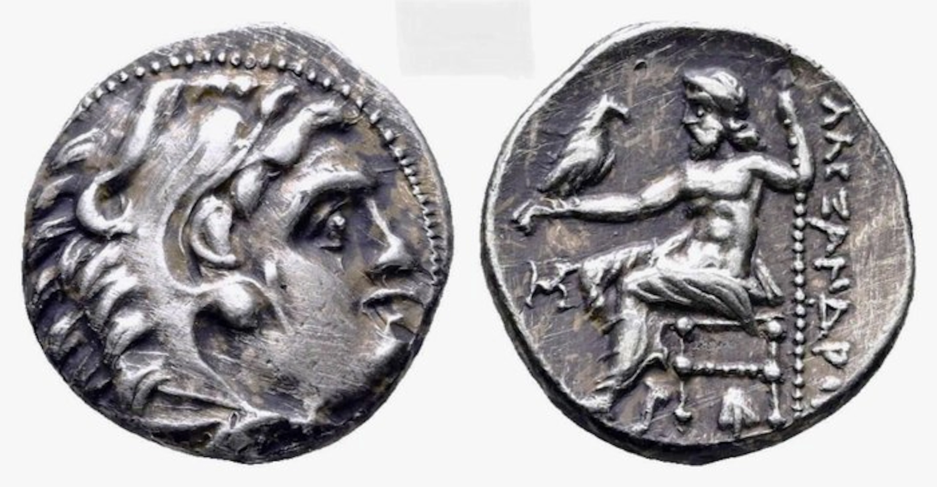 Kings of Macedonia Drachm In the name and types of Alexander III