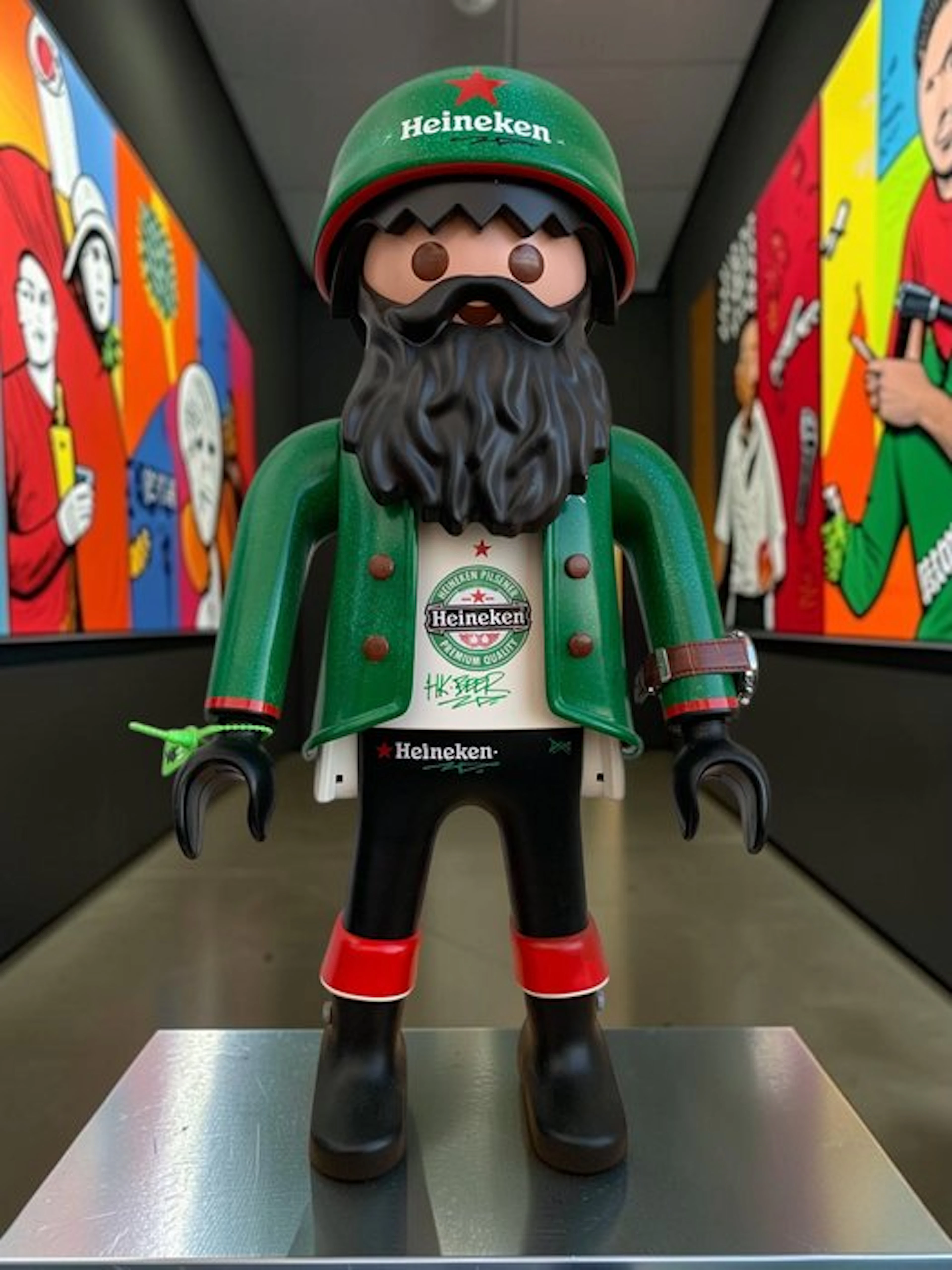 WASE - Figurine - HEINEKEN POP ART CUSTOM XXL - Plastic