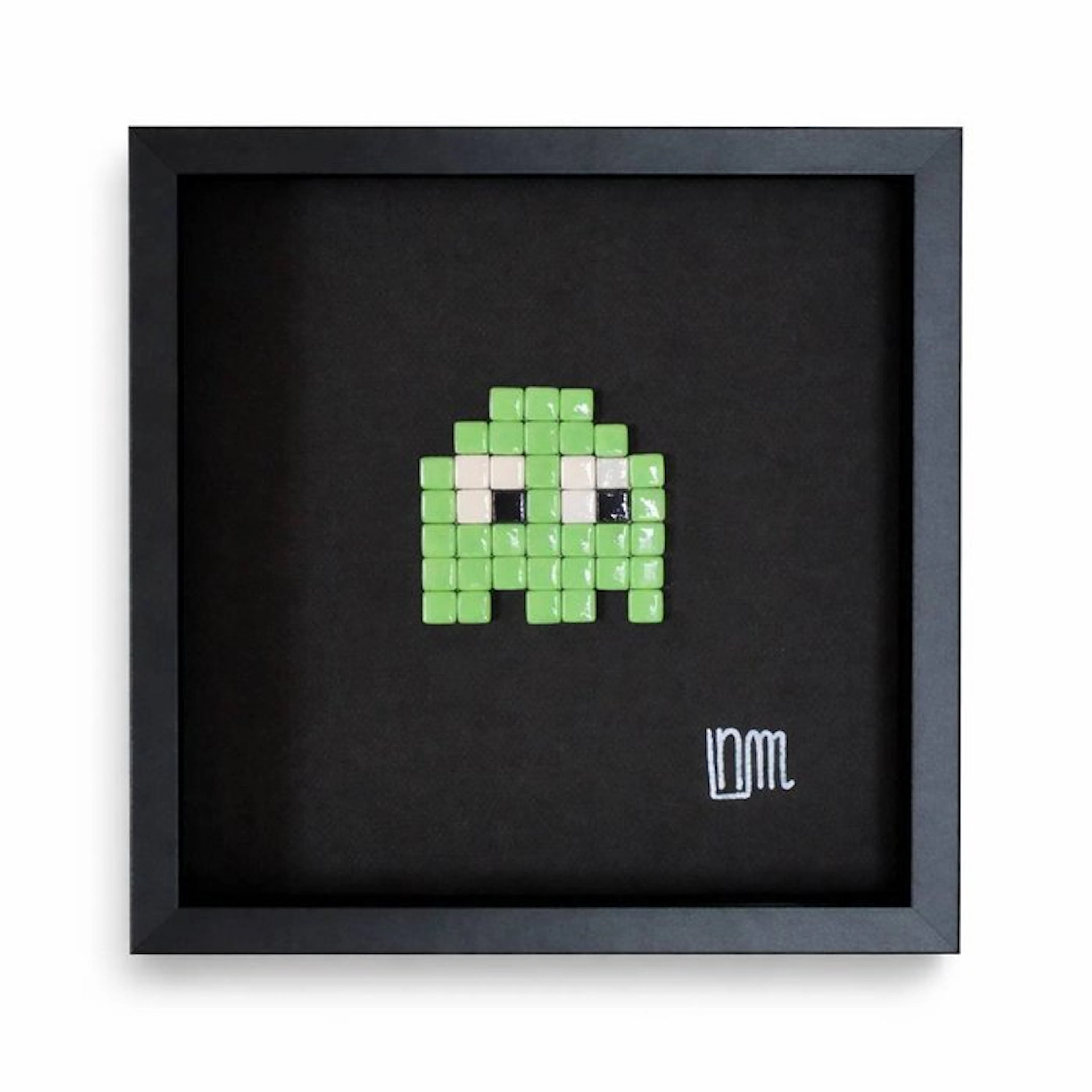 nLm - Pac-Man Green (Ghost) • Mosaic • 20/50