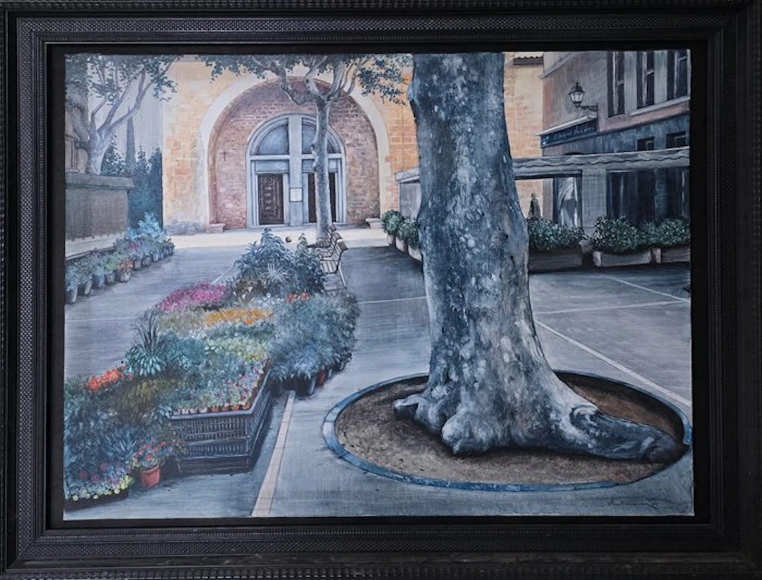 Joan Vila Arimany (1944) - Mercado de flores