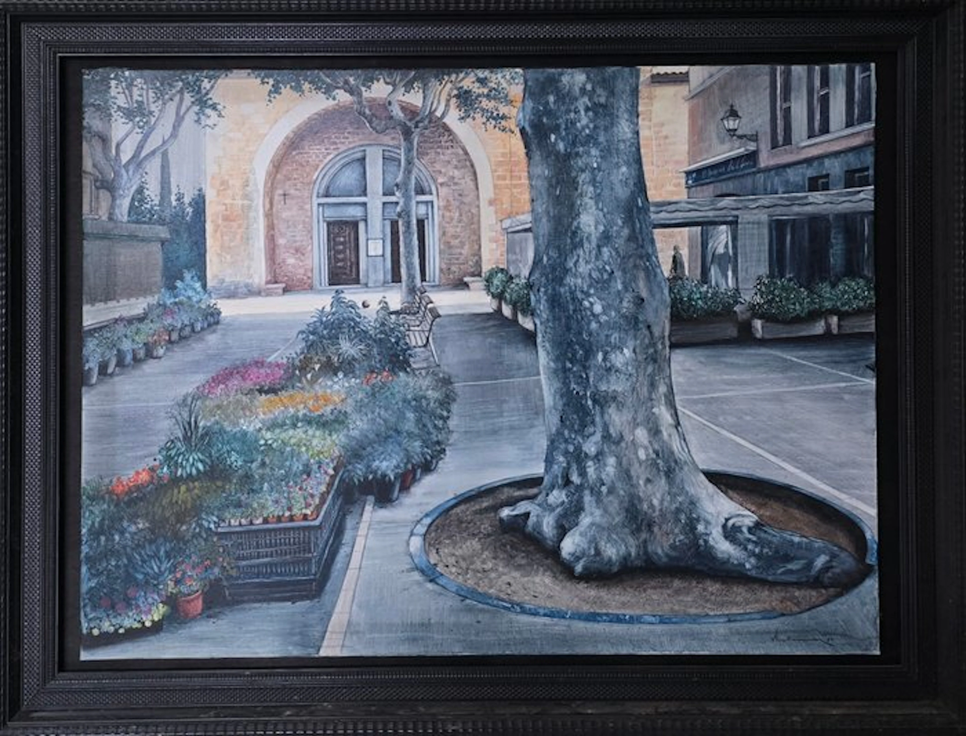 Joan Vila Arimany (1944) - Mercado de flores