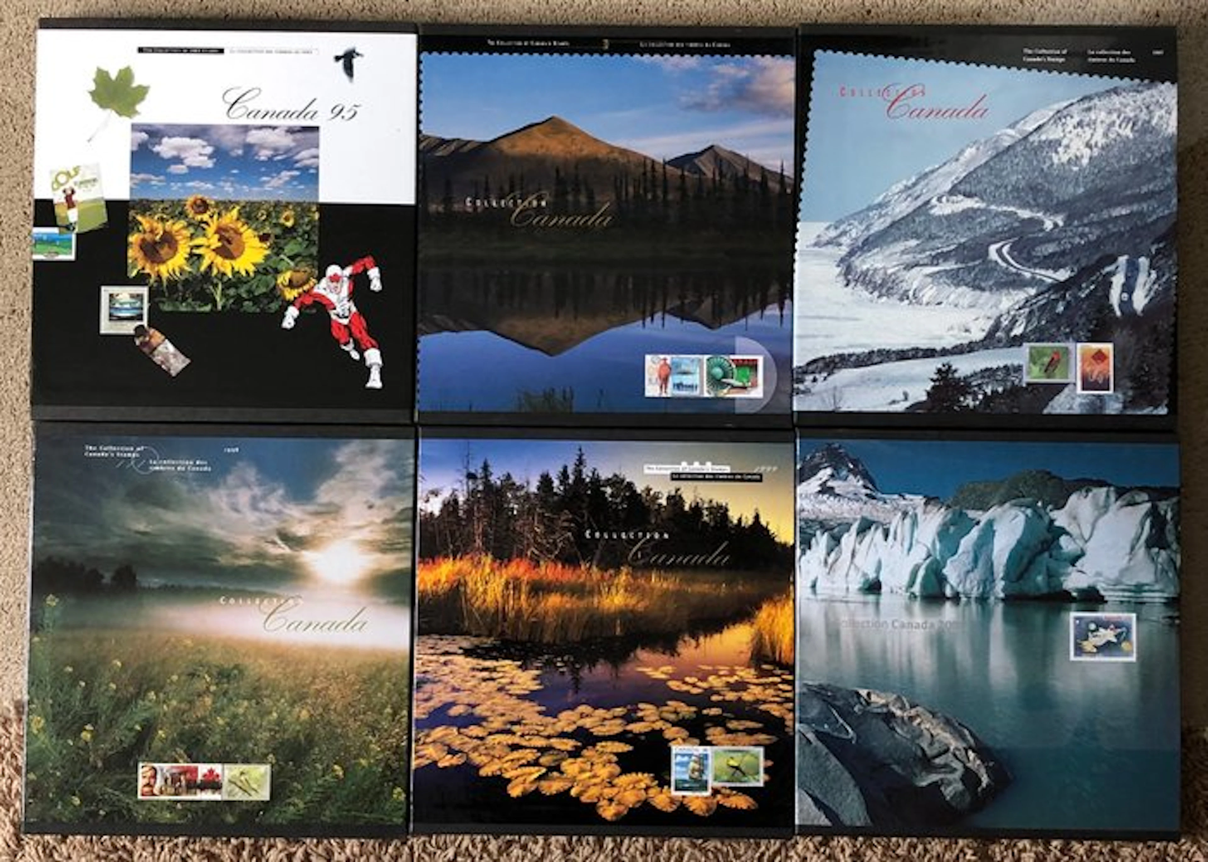 Canada 1995/2000 - Yearbooks from the specified years...