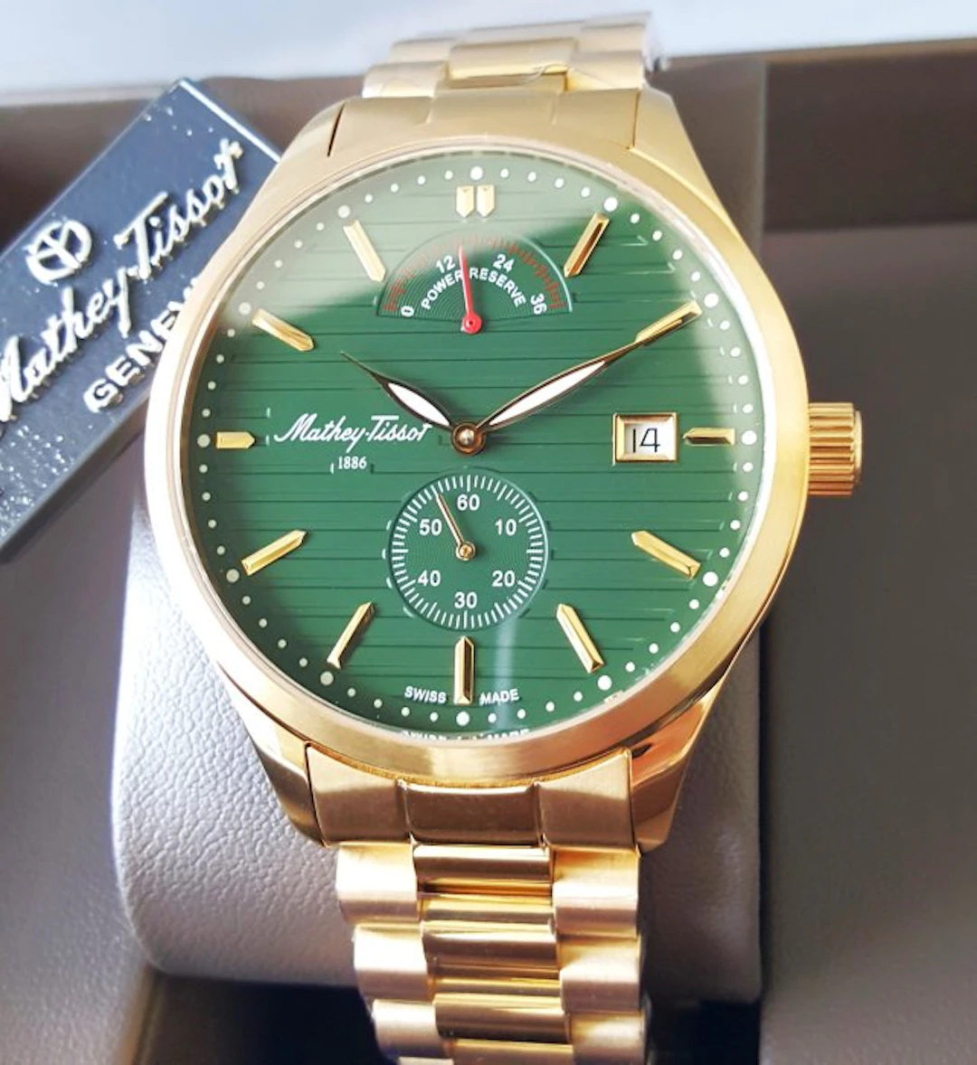 Mathey-Tissot - POWER RESERVE - 35 Jewels - Swiss...