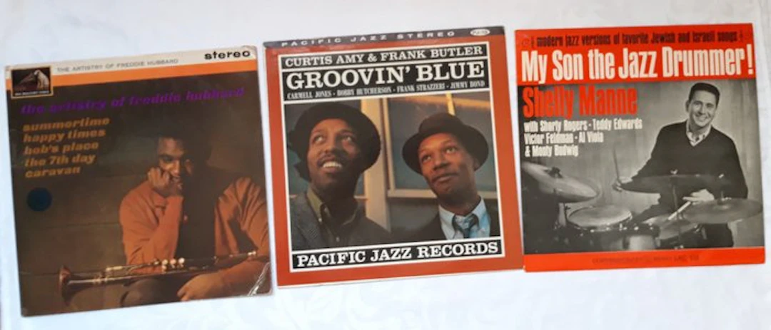 Freddie Hubbard / Curtis Amy / Shelly Manne - 3 Albums - The artistry of F