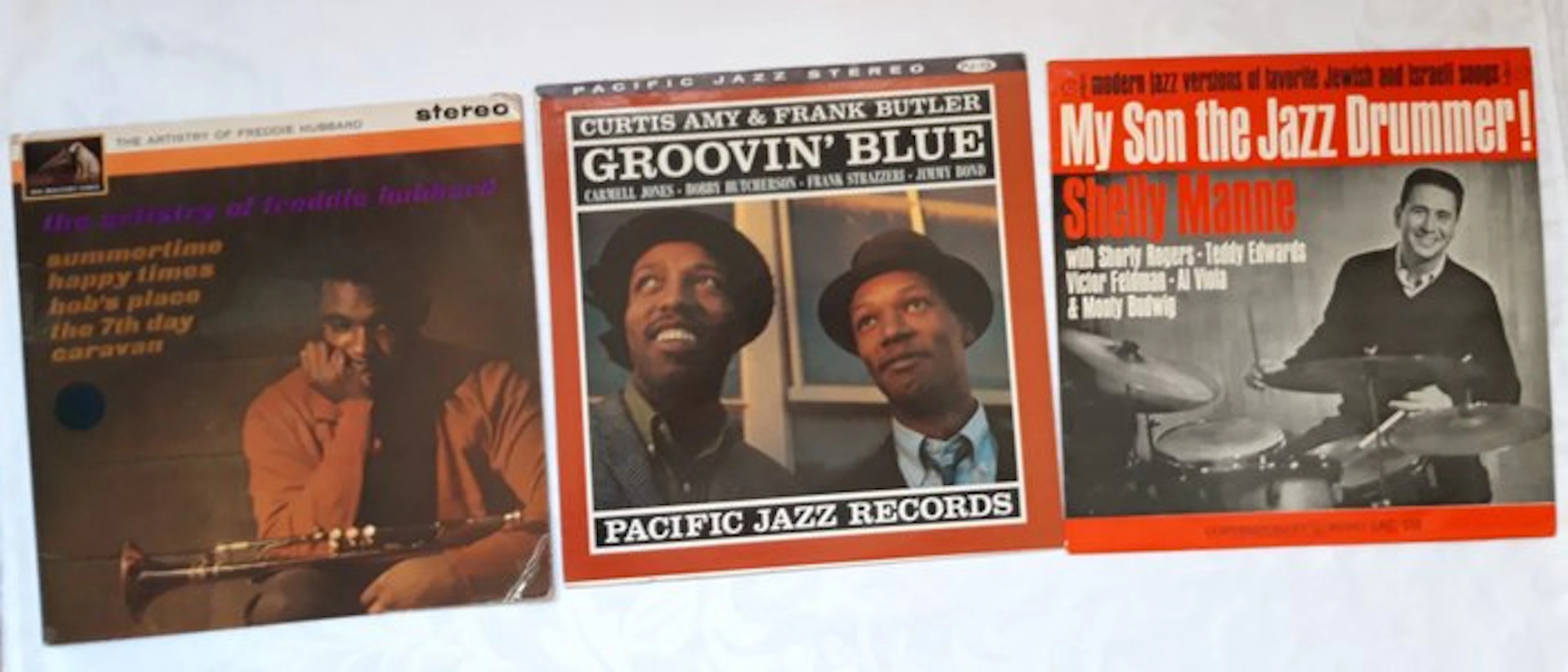Freddie Hubbard / Curtis Amy / Shelly Manne - 3 Albums - The artistry of F