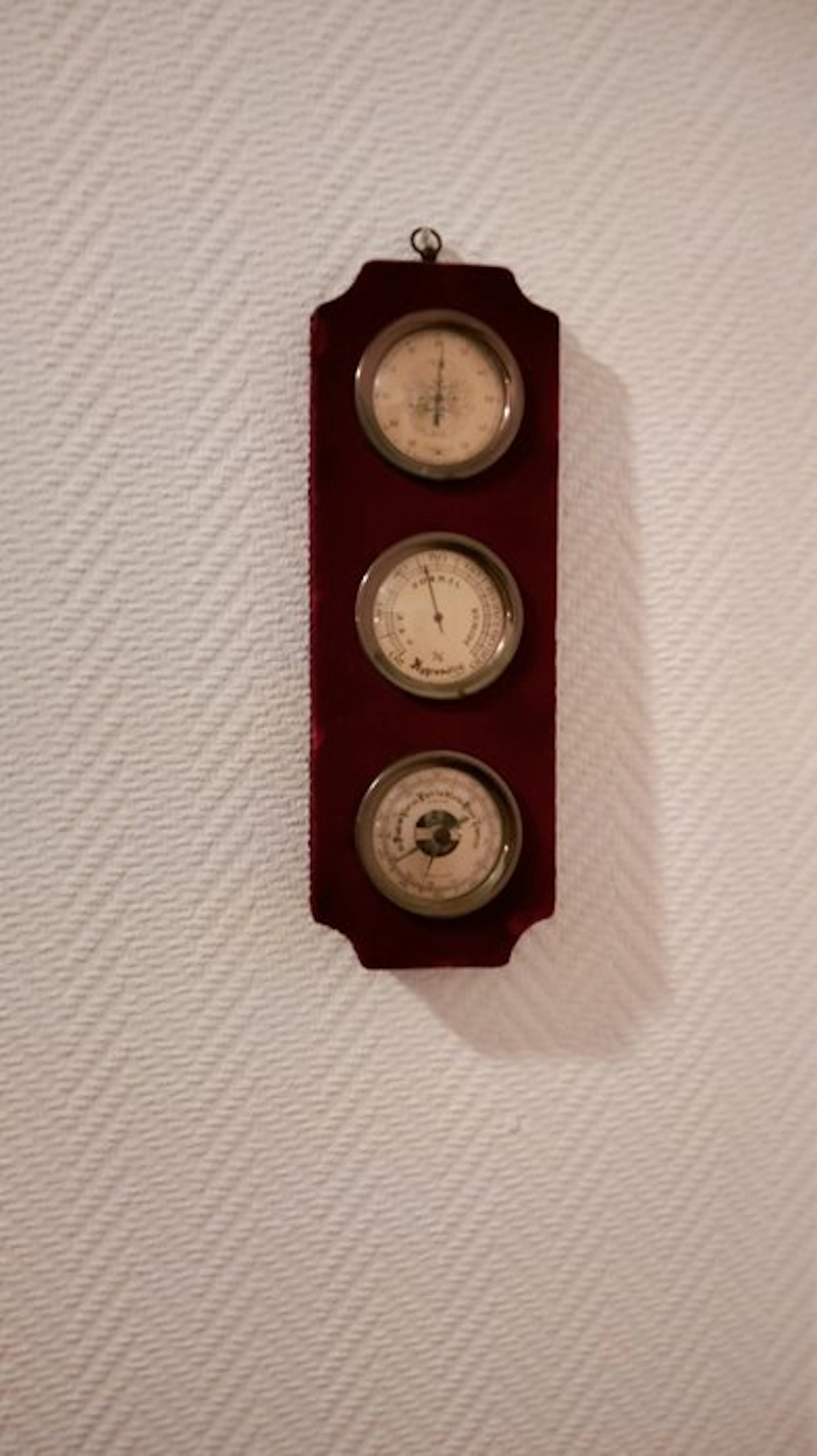 Weather station - Brass - Weather station with 3 devices