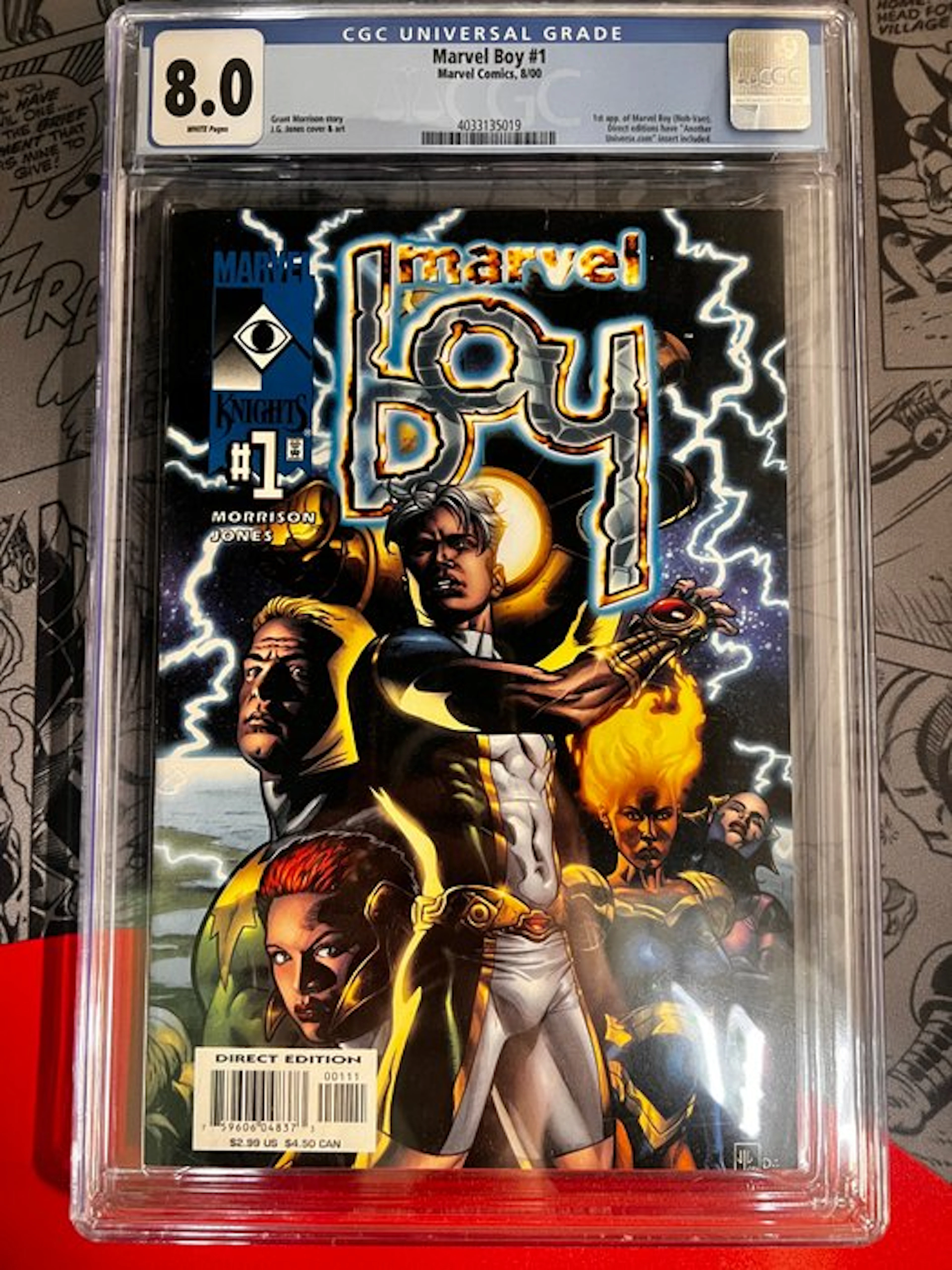Marvel Boy 1 - Marvel Boy - 1 Graded comic, Comic - 2000 - CGC 8