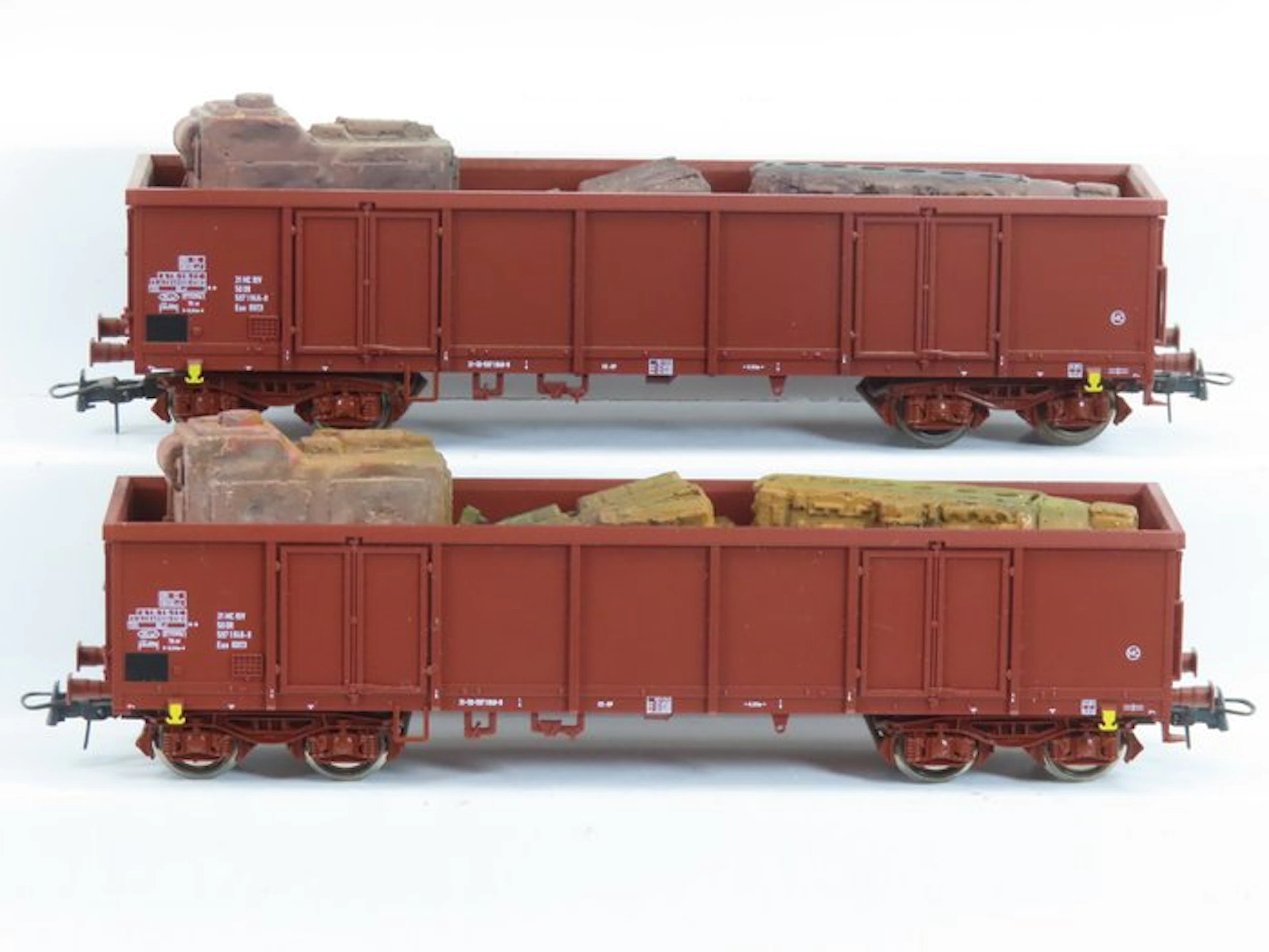 Roco H0 - 47828 - Model train freight carriage (2) - 2...
