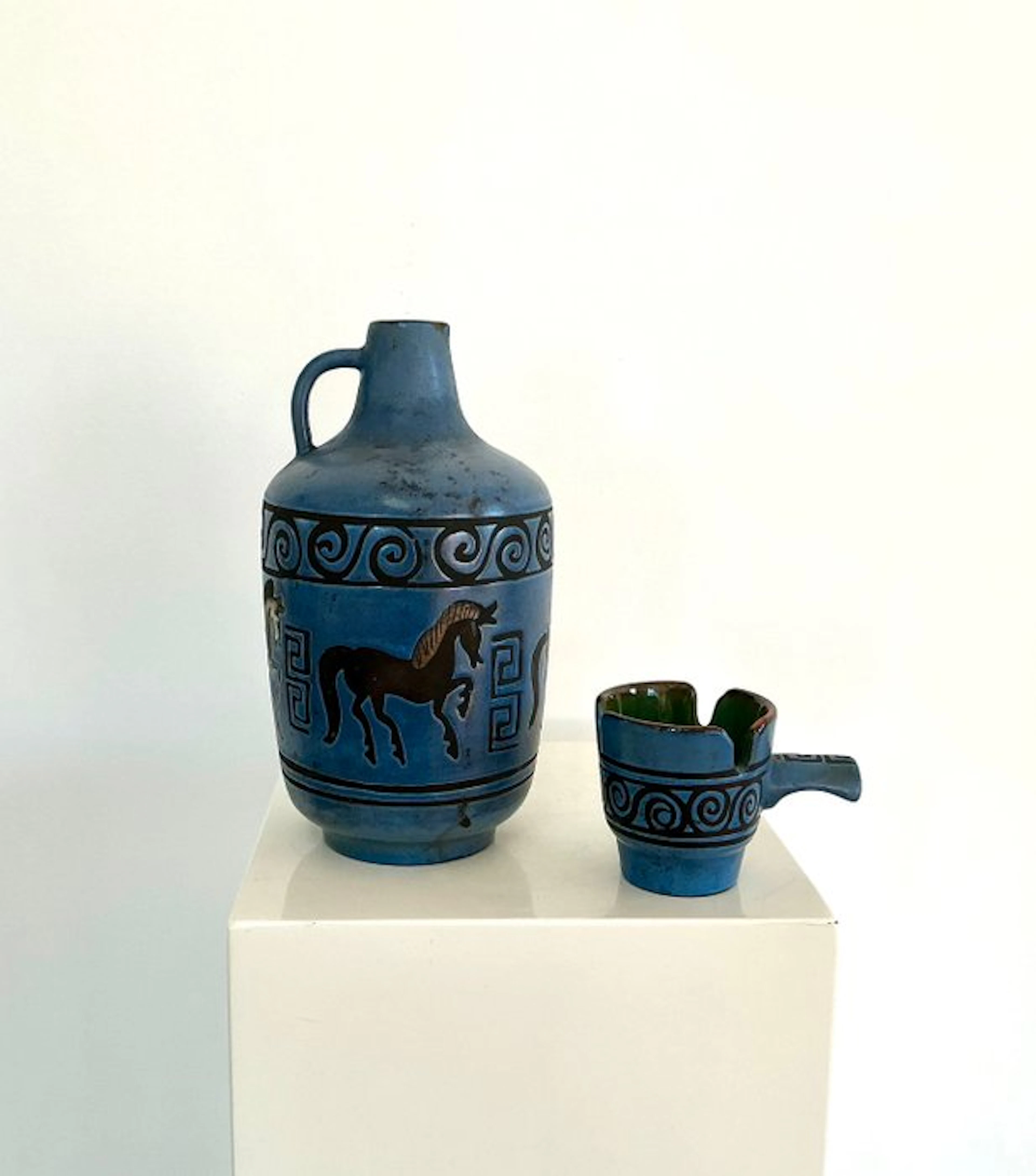 Ceramano - Hans Welling - Jug (2) - Ceramic - Jug Vase & Ashtray