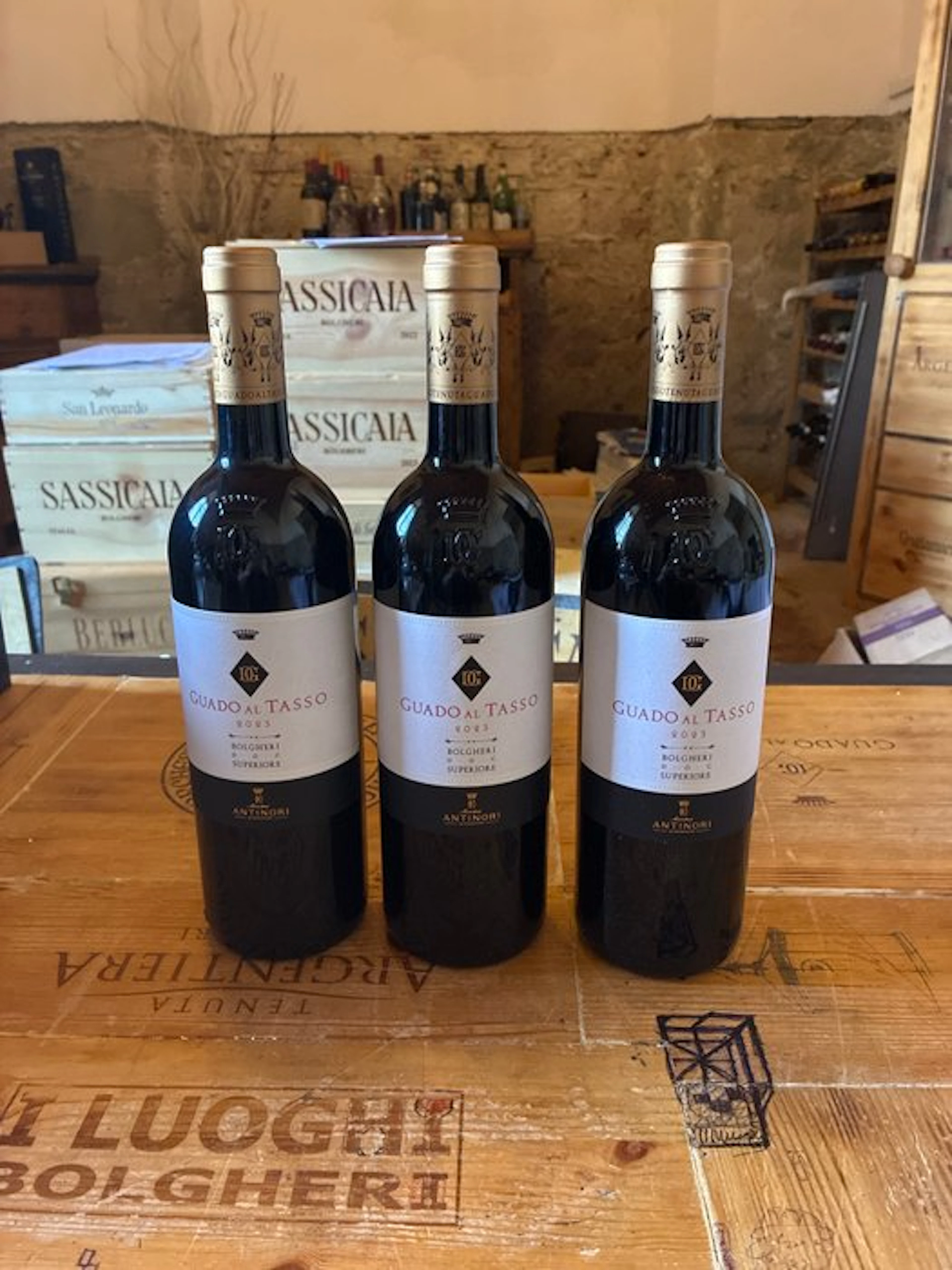 2023 Antinori, Guado al Tasso - Bolgheri Superiore - 3 Bottles (0.75L)