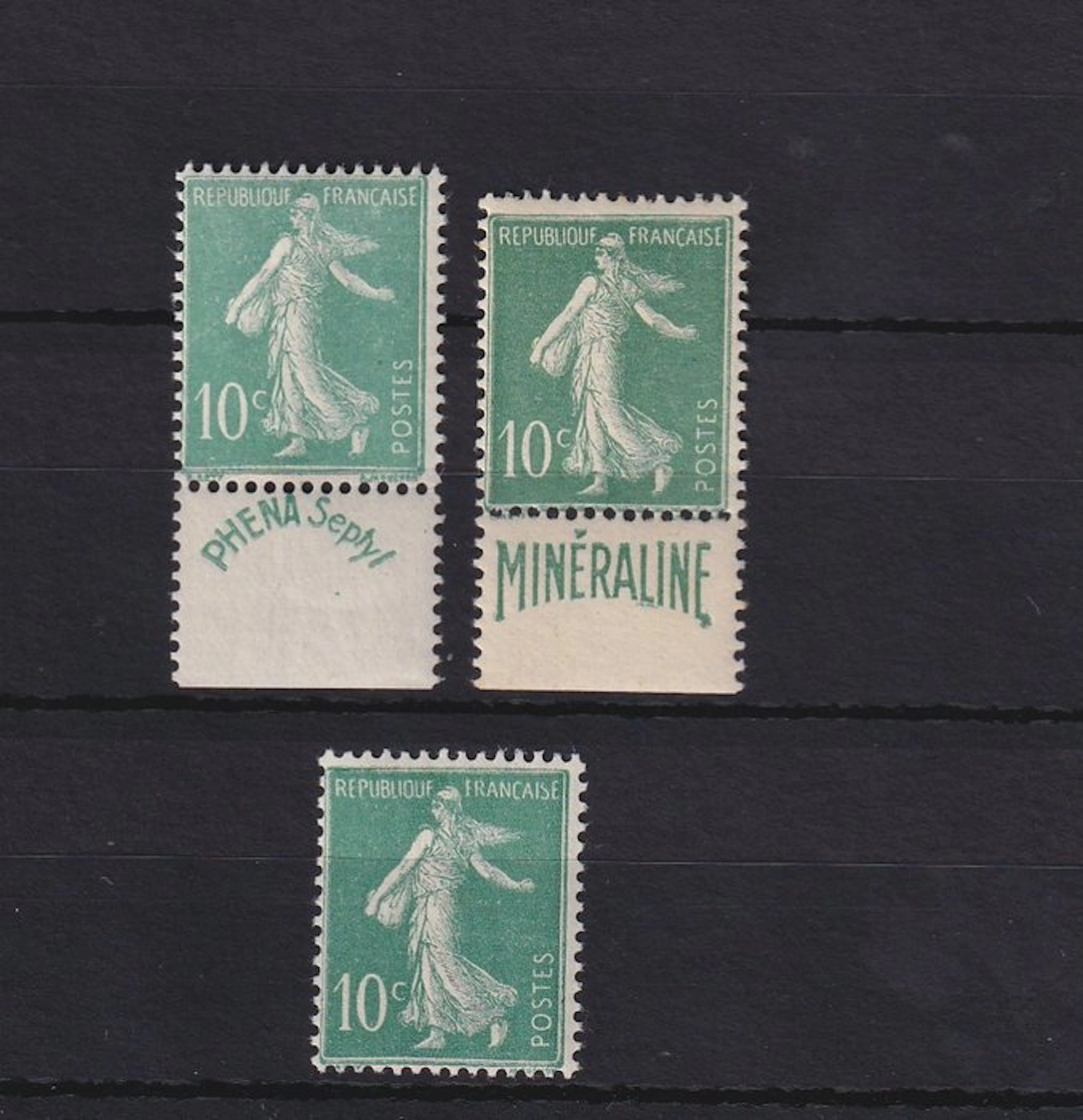 France 1924/1926 - the complete series of advertisements...