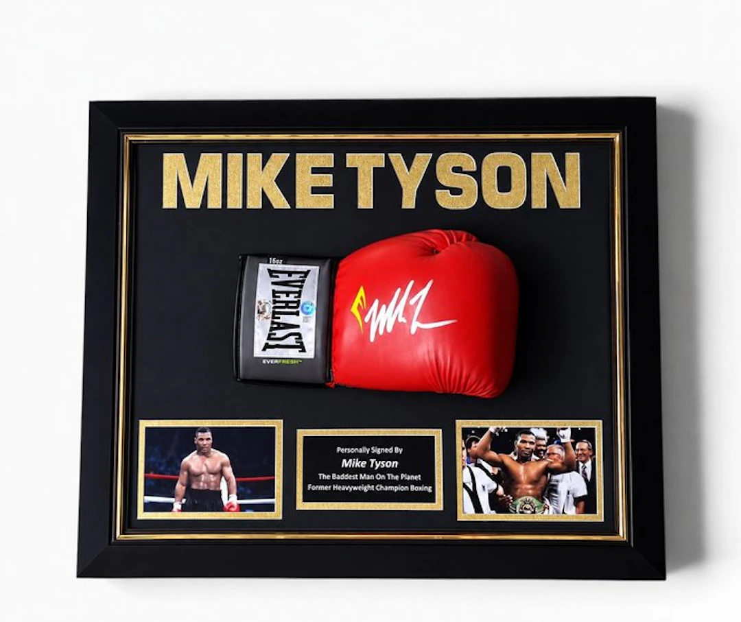 Mike Tyson Premium Frame - Boxing glove