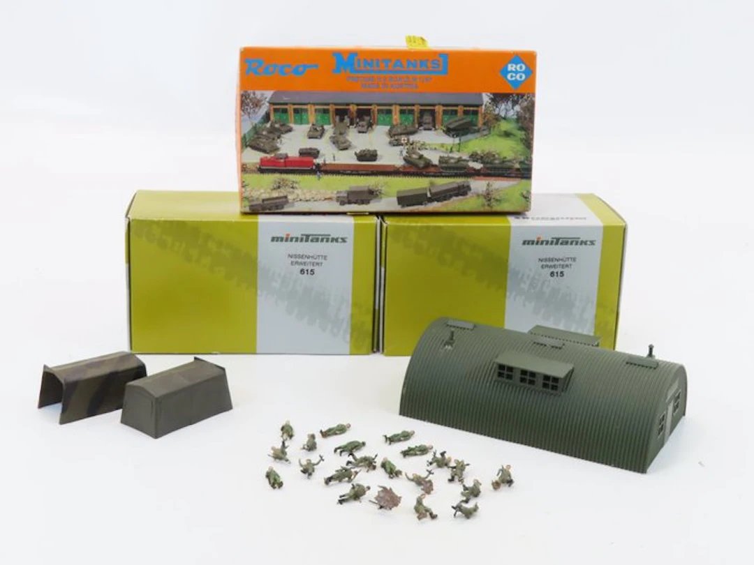 Roco Minitanks 1:87 - Model military vehicle (5) - o.a 615/Z-313B - Tents