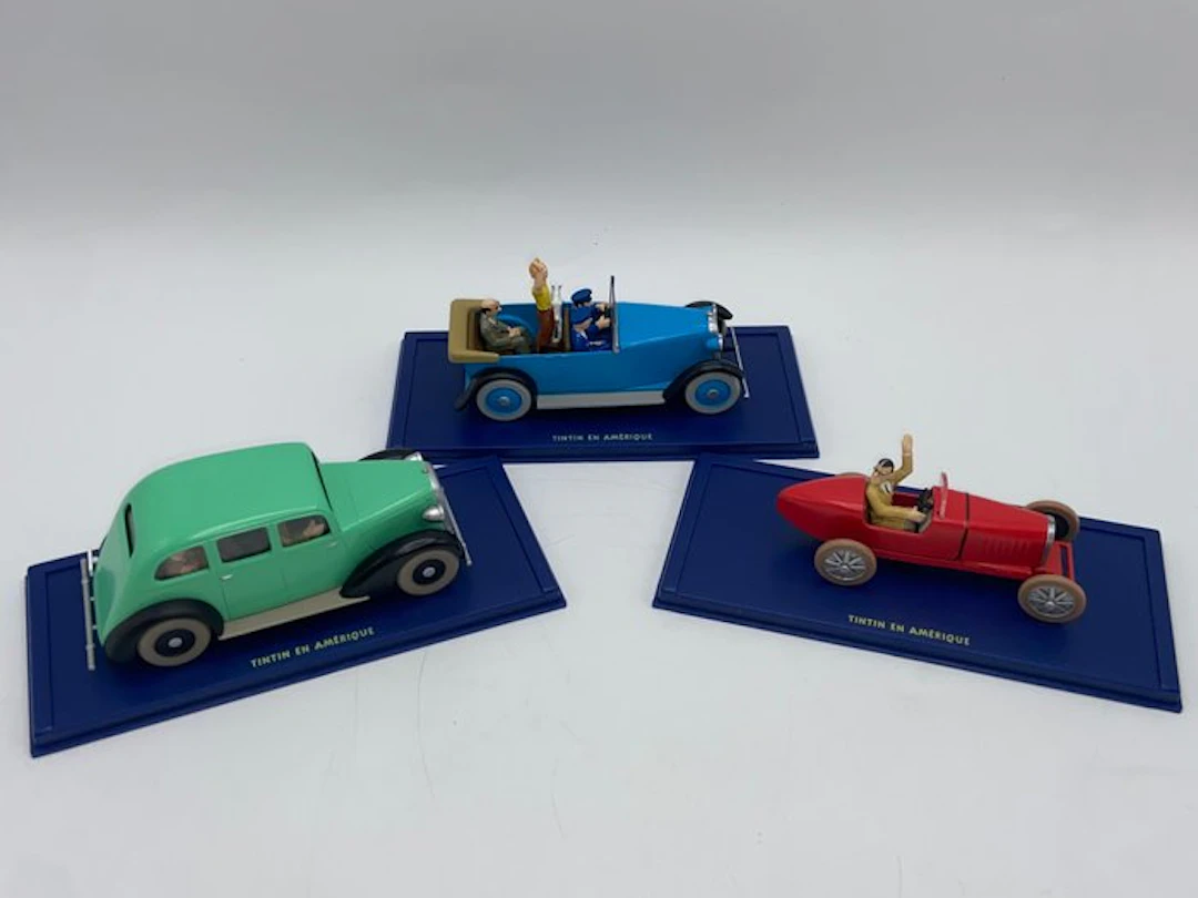 1:43 - Model car (3) - Tintin – "Tintin in America" – The gangsters' car