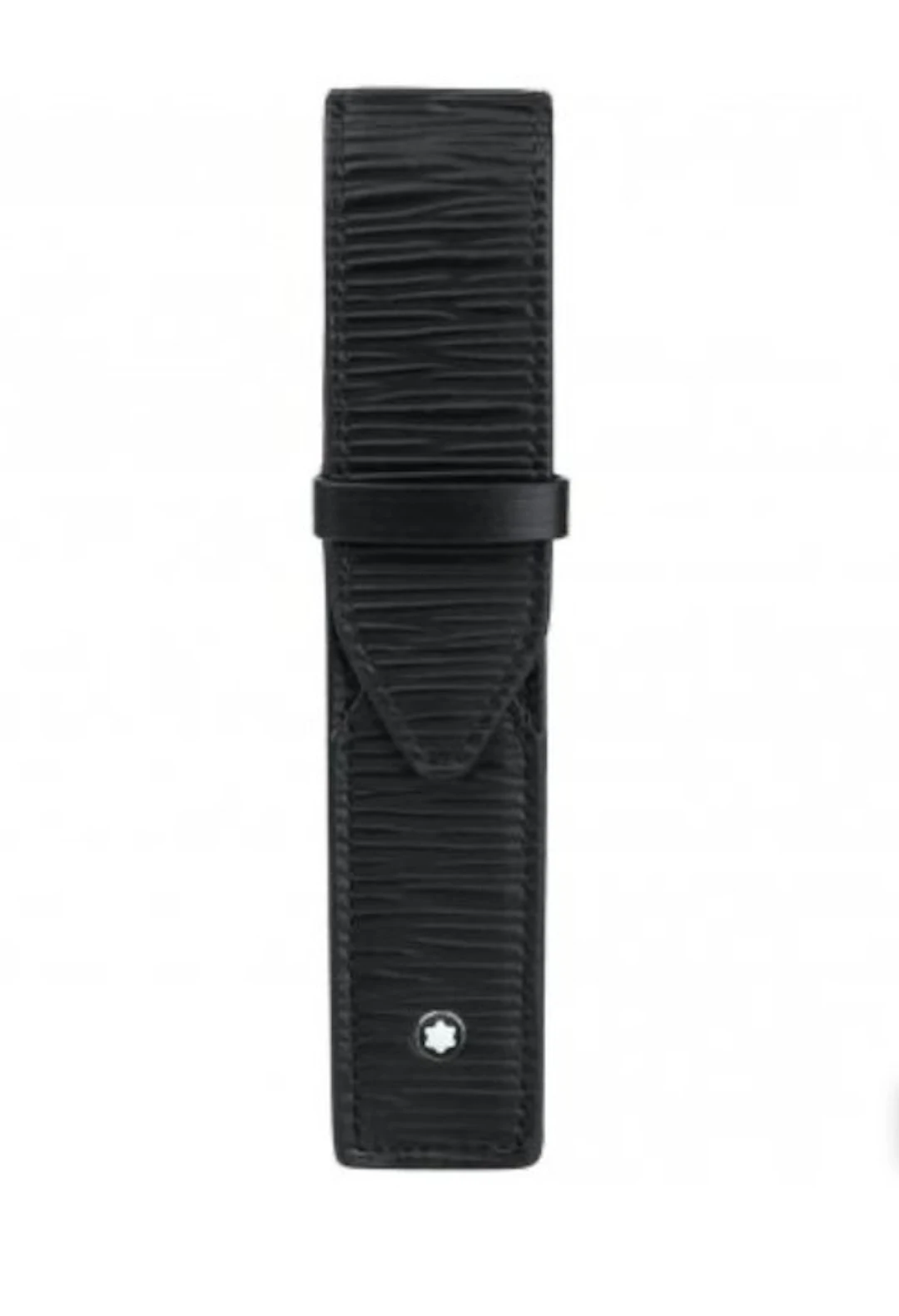 Montblanc - Pencil box - #130934 – black full-grain leather-for 1 pen - Leather