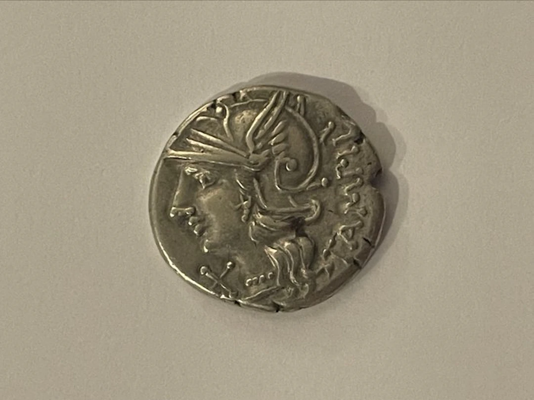 Roman Republic. M. Baebius Q.f. Tampilus, 137 a.C.. Denarius Roma
