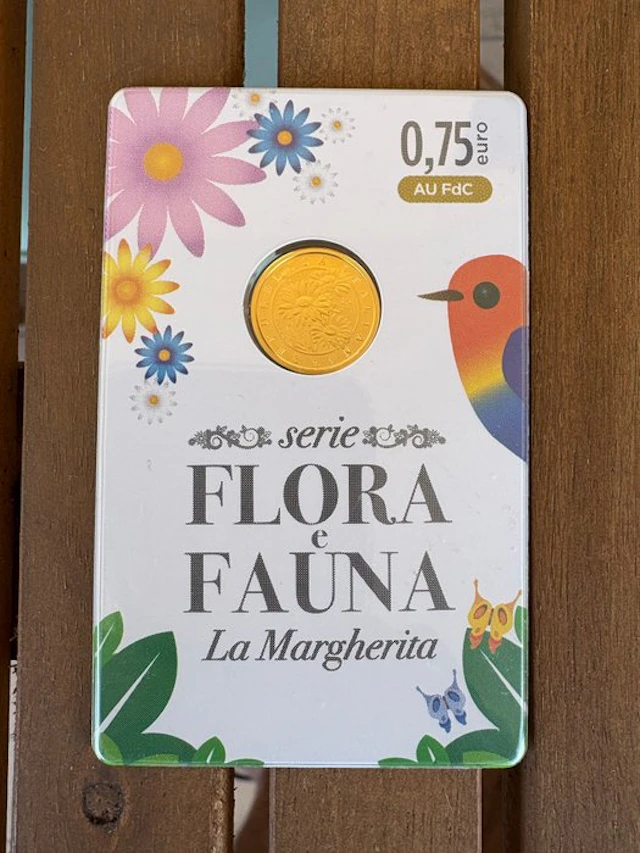 Italy. 0,75 Euro 2025 "La Margherita - Flora e Fauna"