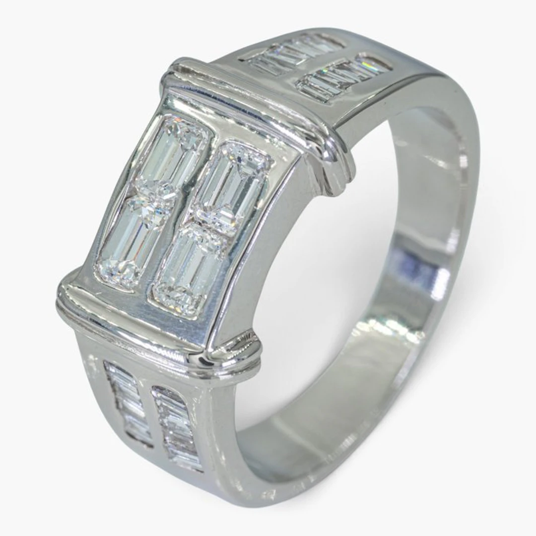 No reserve price - Ring - 14 kt