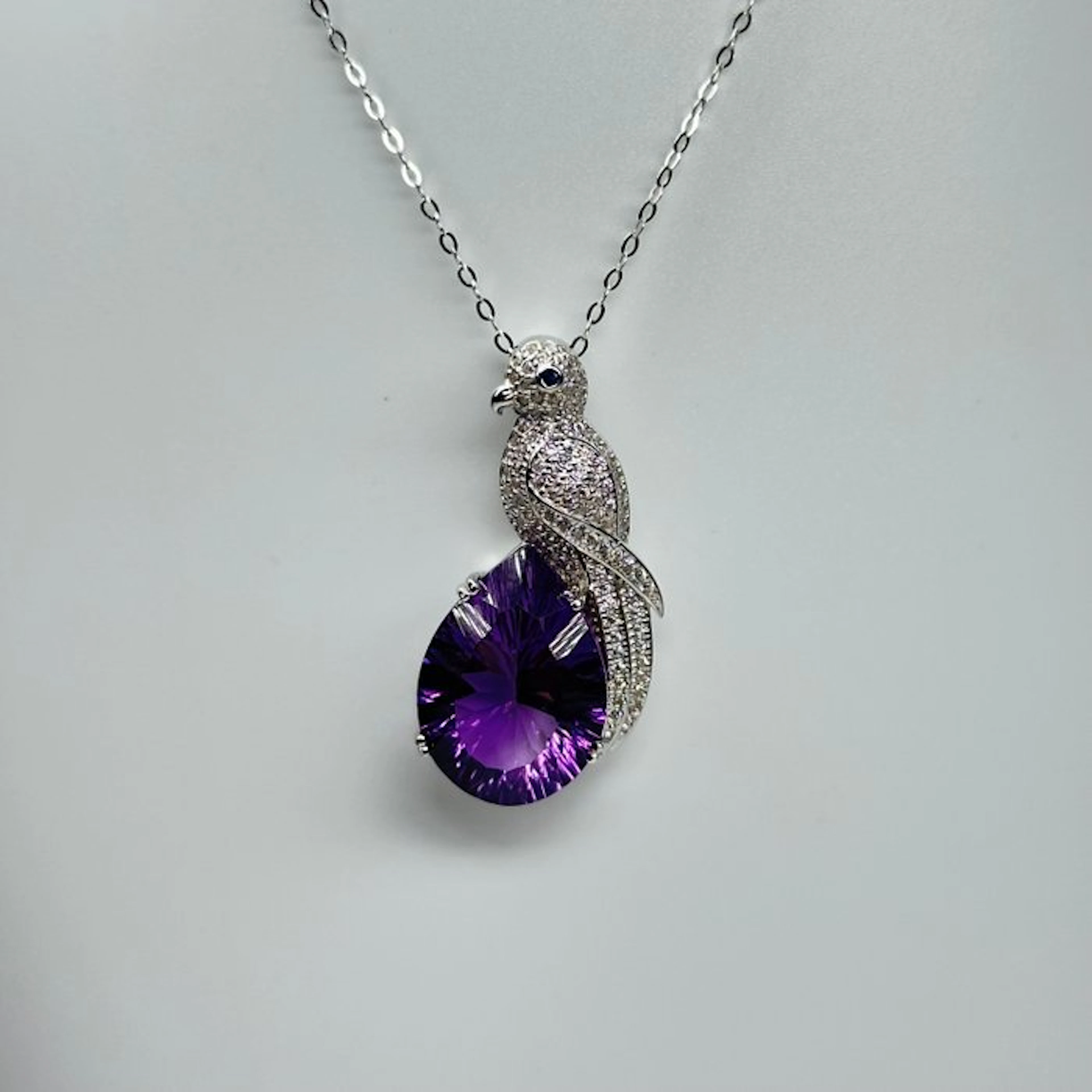 No reserve price - Necklace 18K Gold Plated 925 Sterling...
