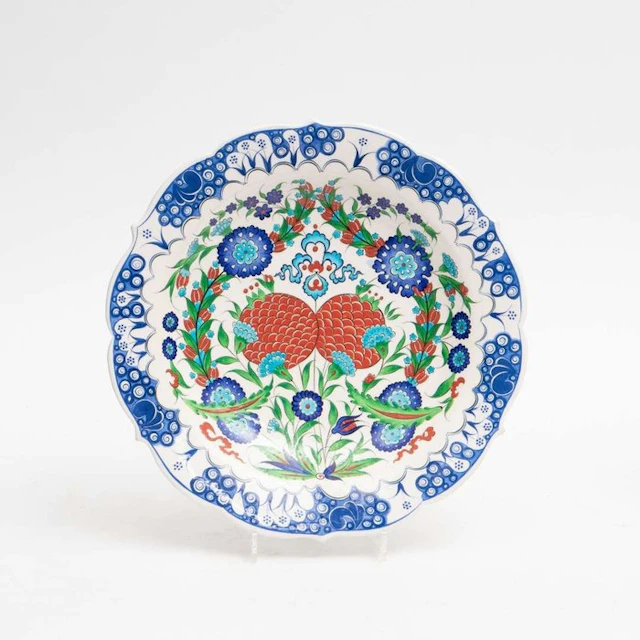 Mehmet Gursoy iznik bord - Mehmet Gursoy - Plate - Ceramic - Iznik plate